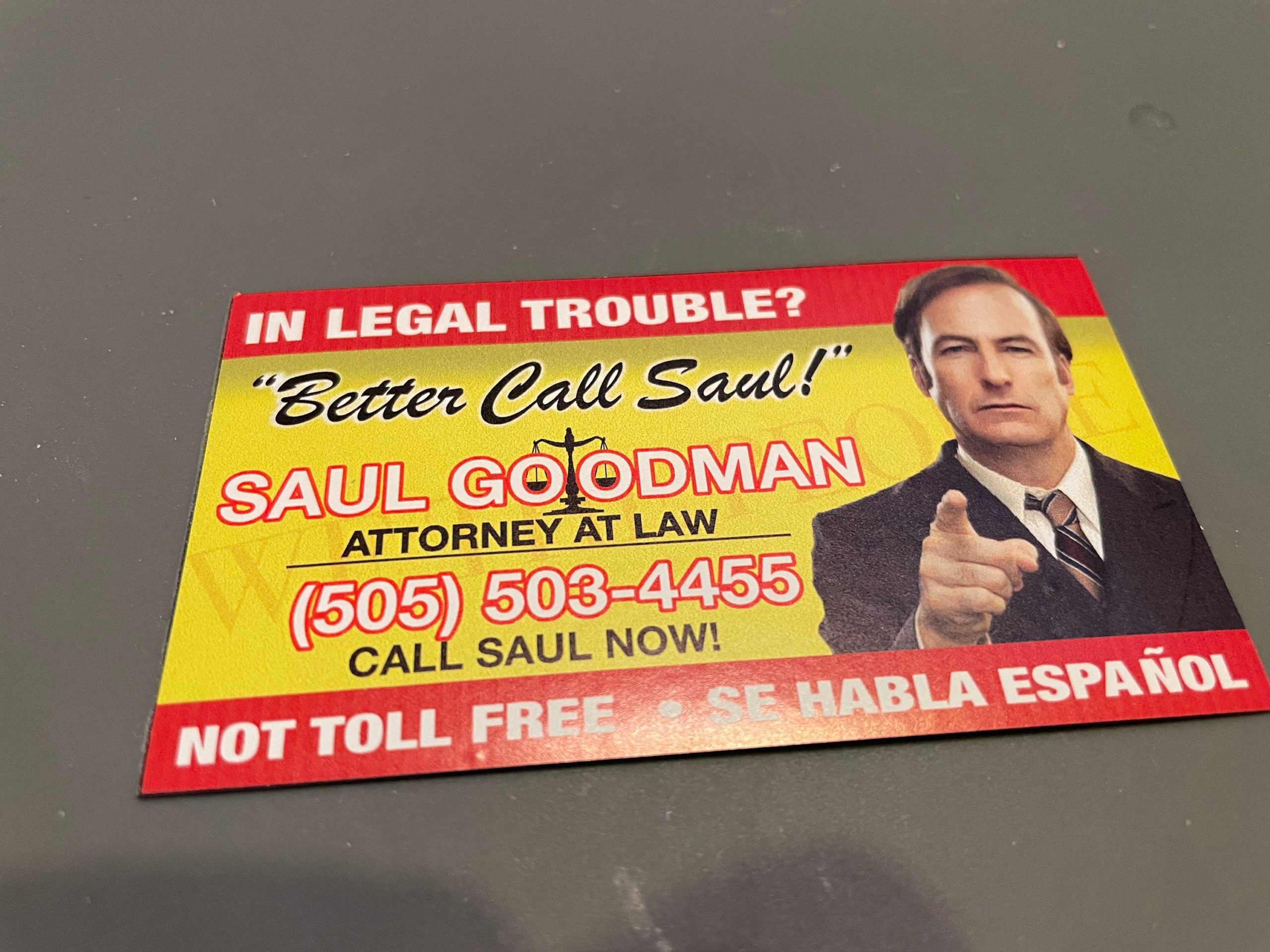 better call saul business cards 6