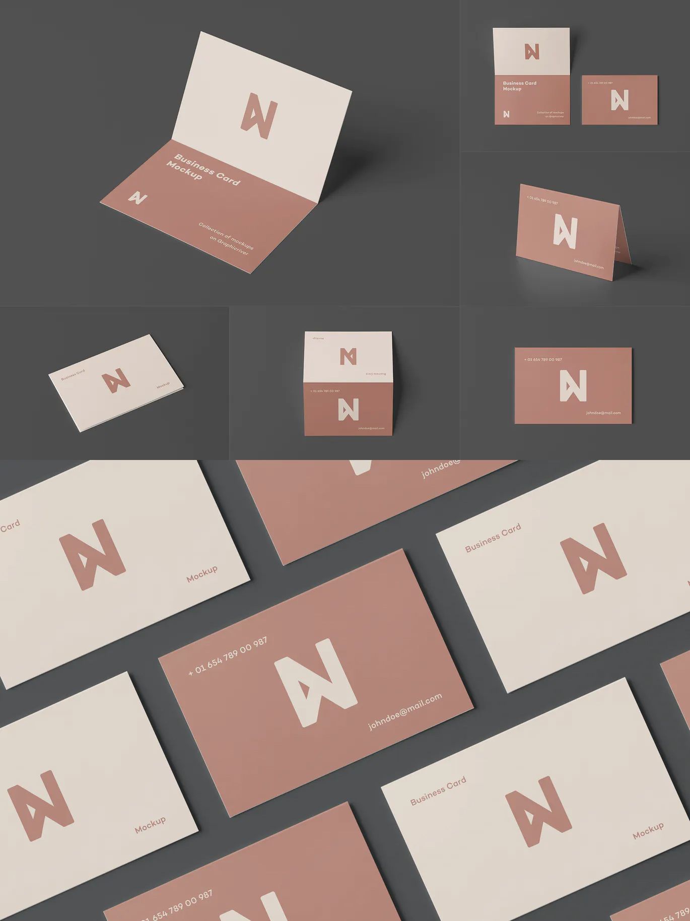 bi fold business cards 4