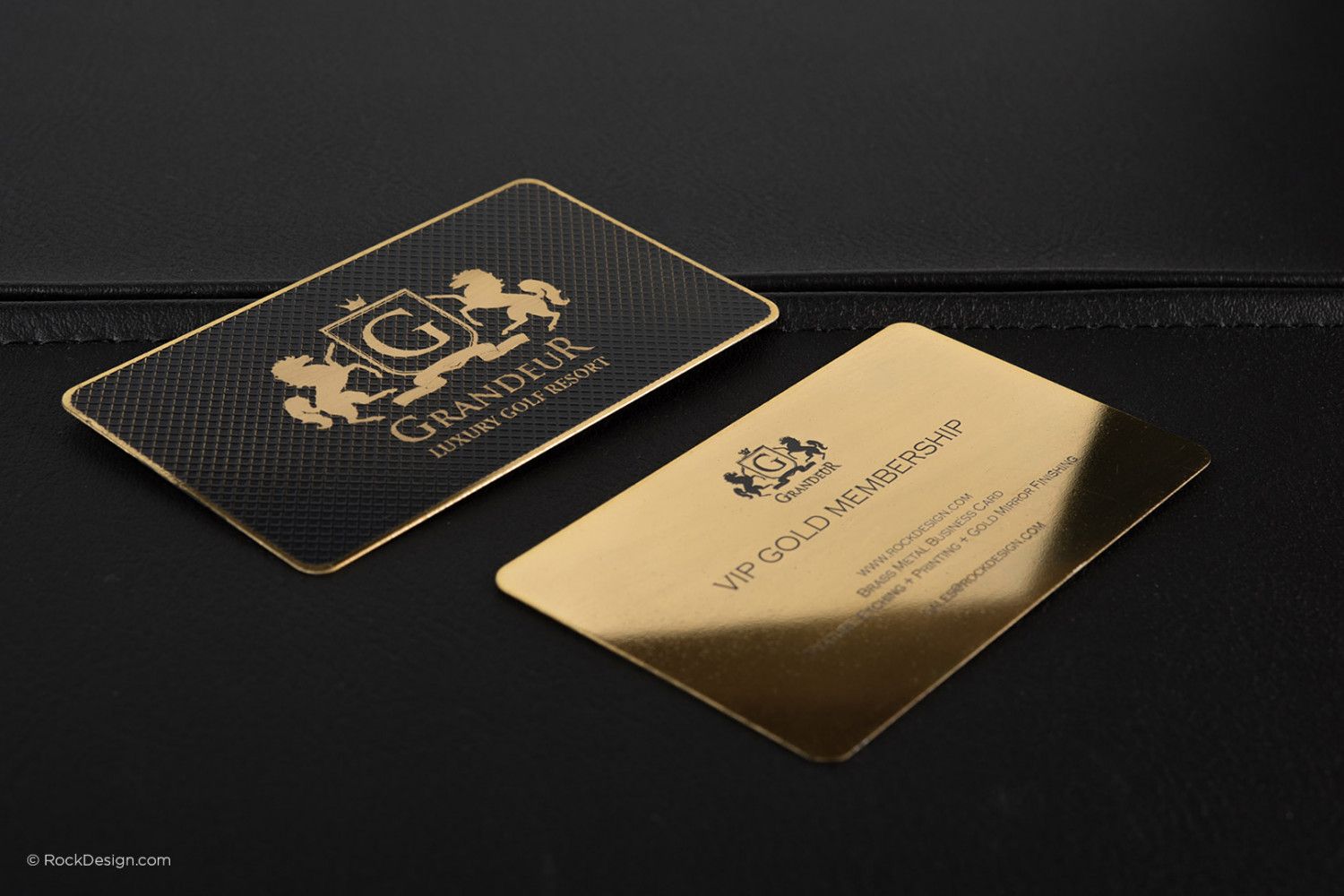 black and gold foil business cards 4