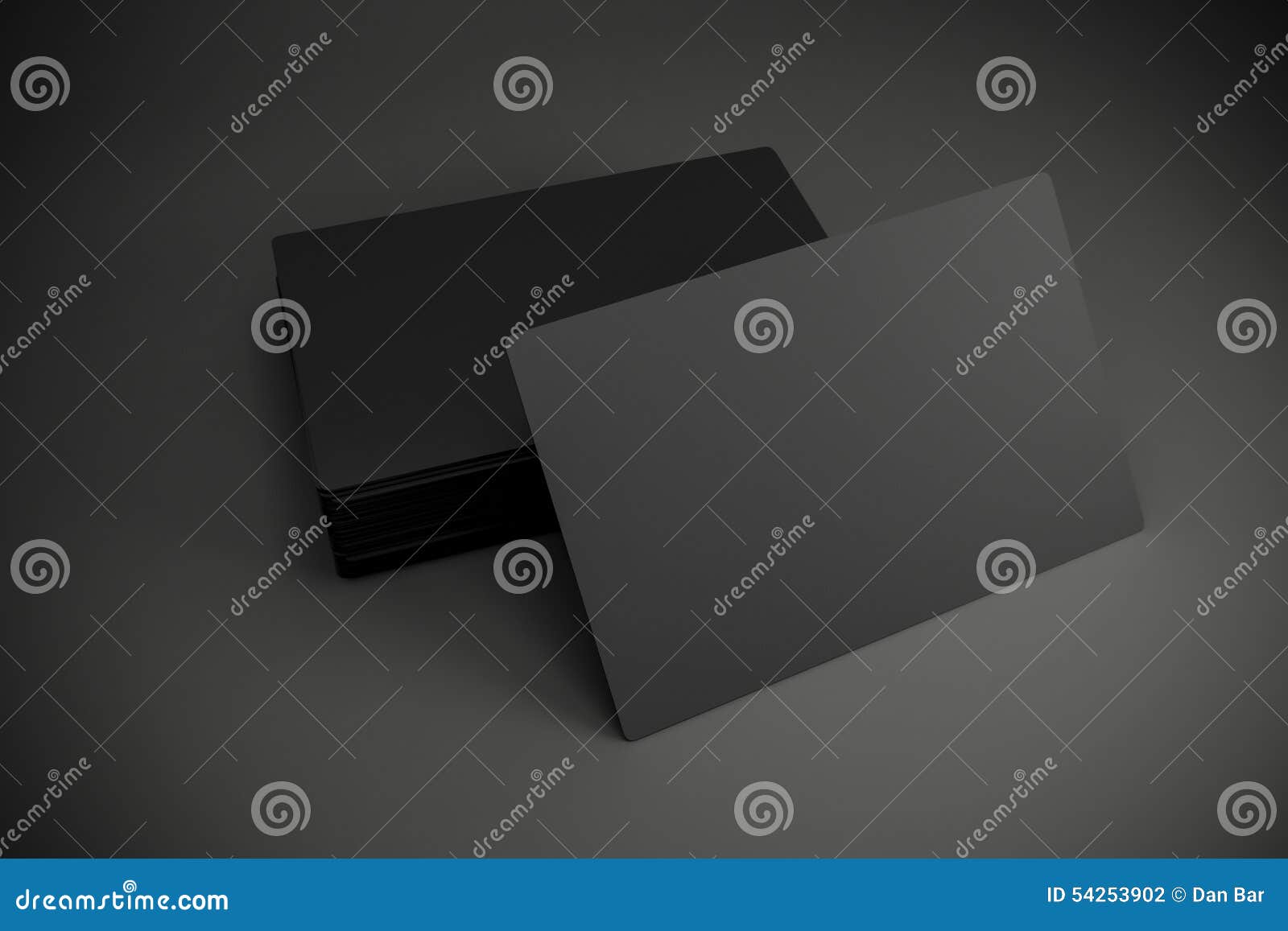 blank black business cards 4
