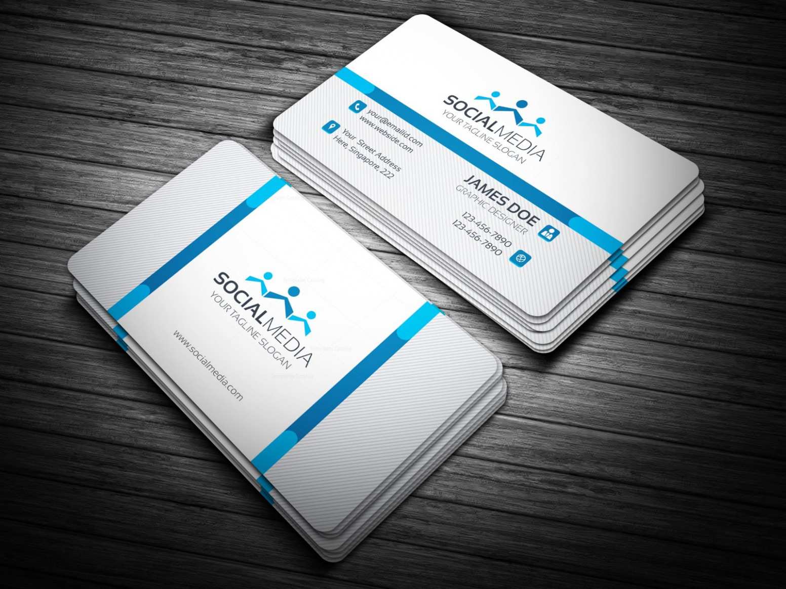 blank business cards 3