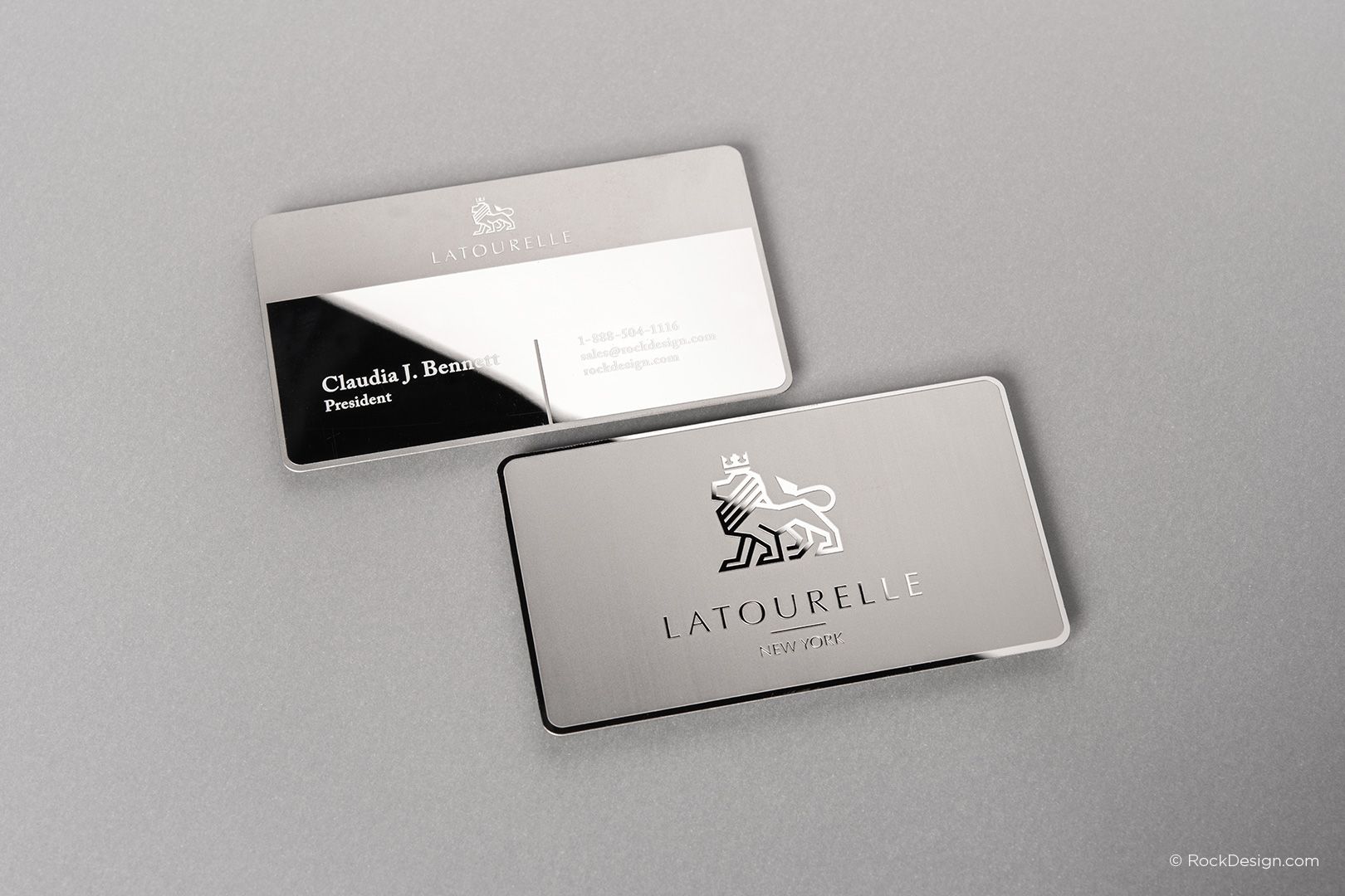 blank metal business cards wholesale 5