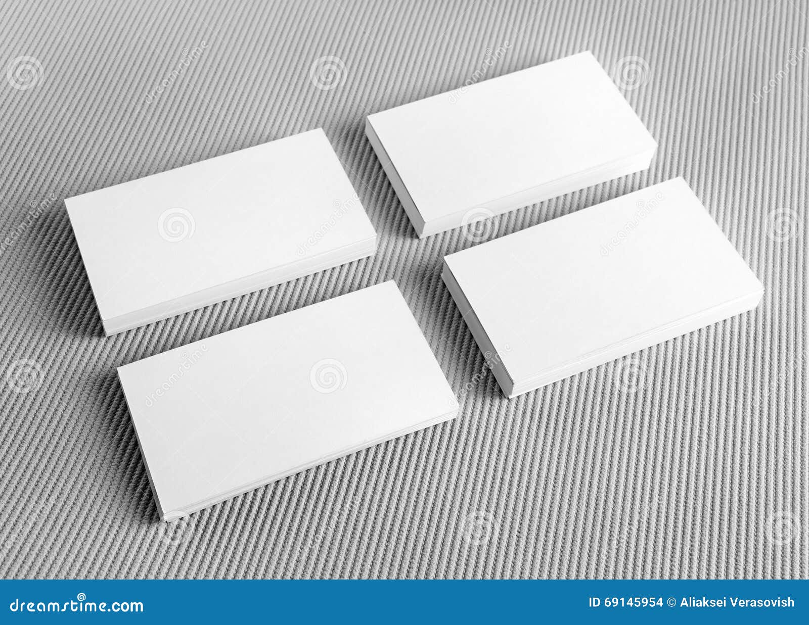 blank white business cards 1