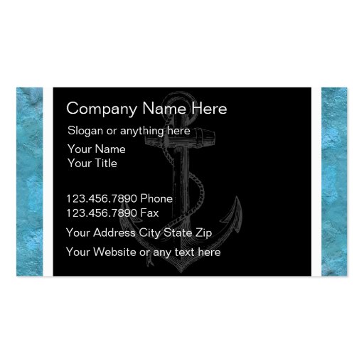 boat captain business cards 3