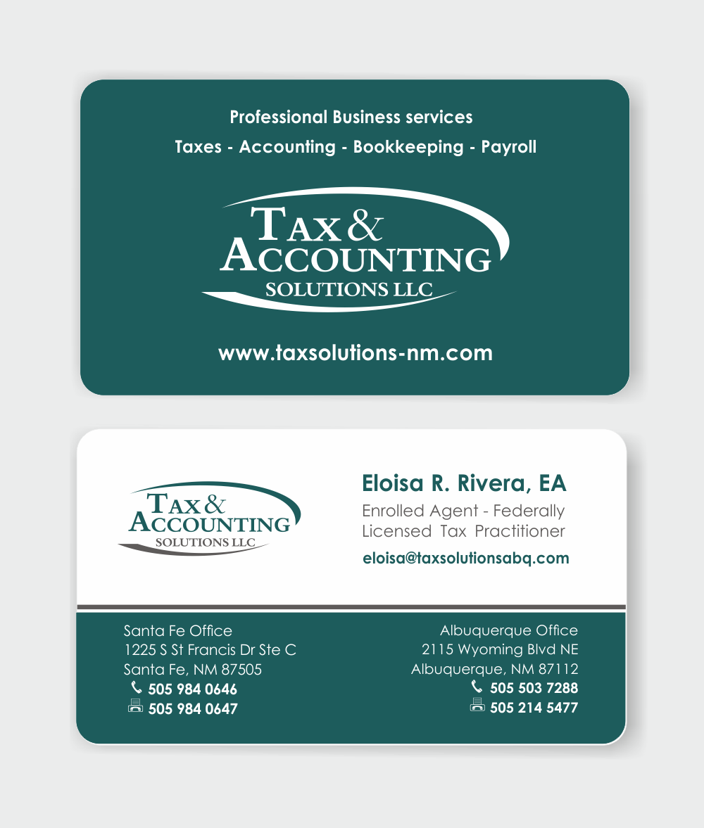 bookkeeping business cards 5