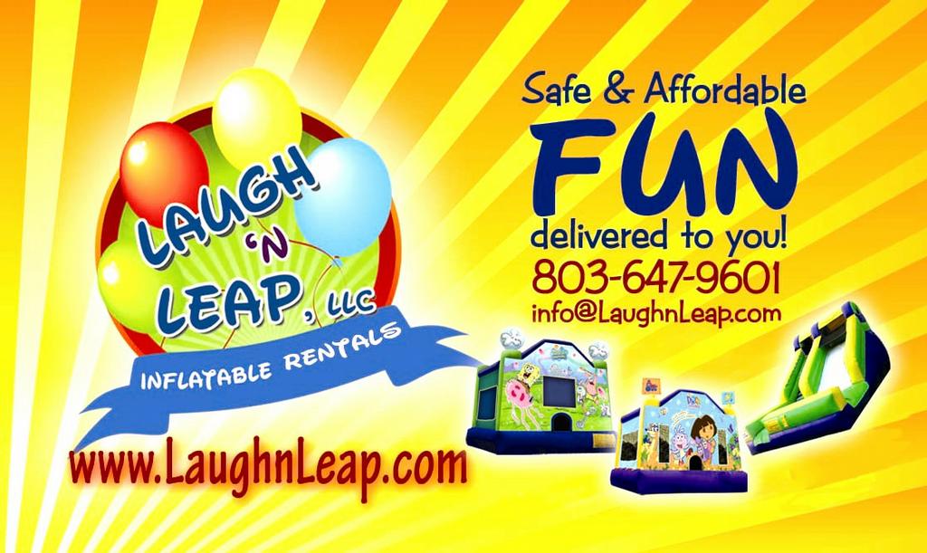 bounce house business cards 5