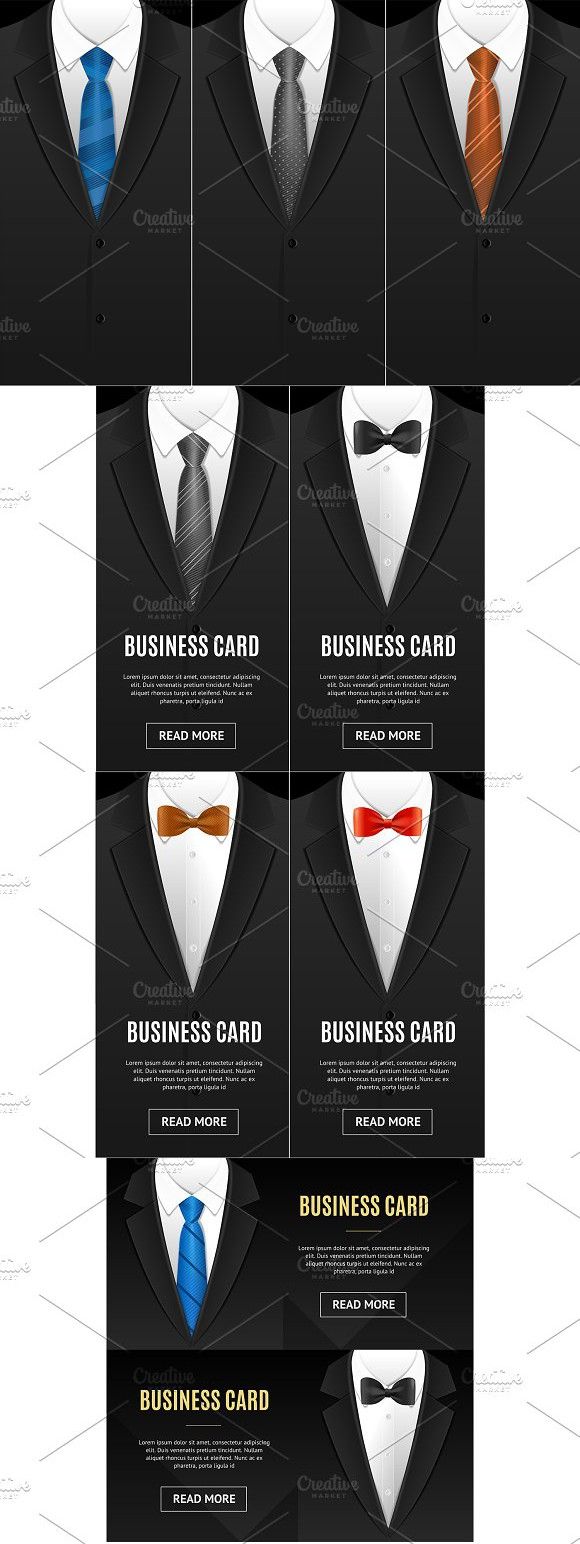 bow tie business cards 6