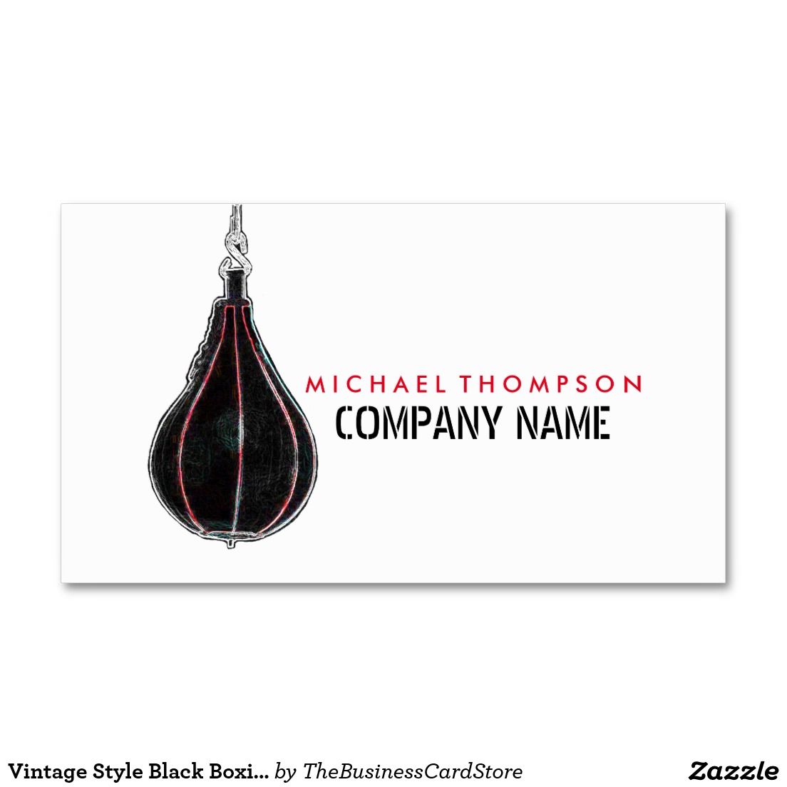 boxing business cards 3
