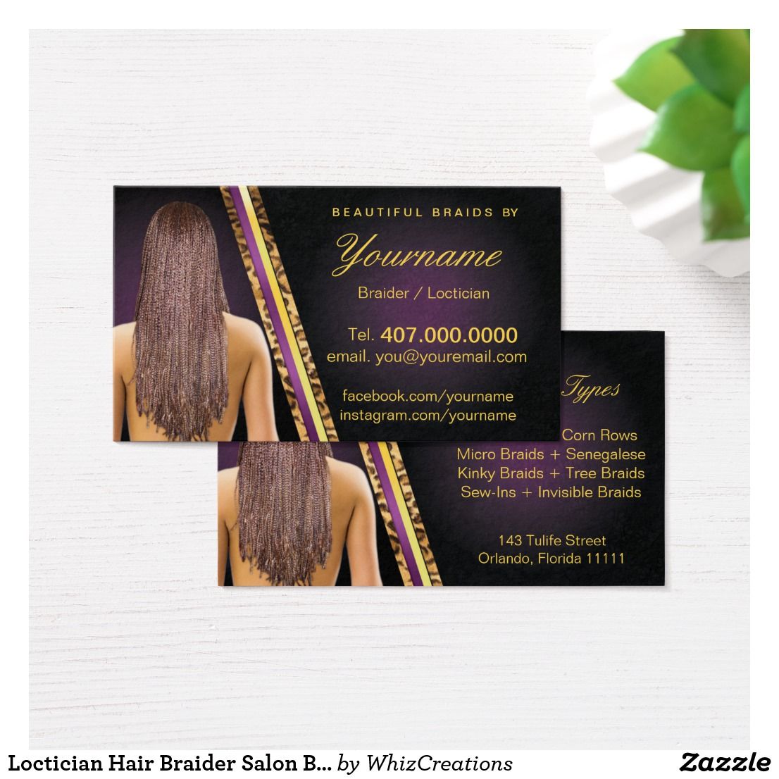 braids business cards 2