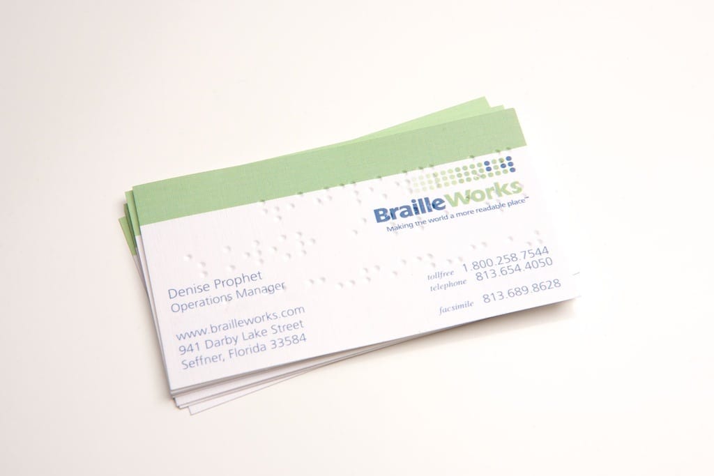 brail business cards 2