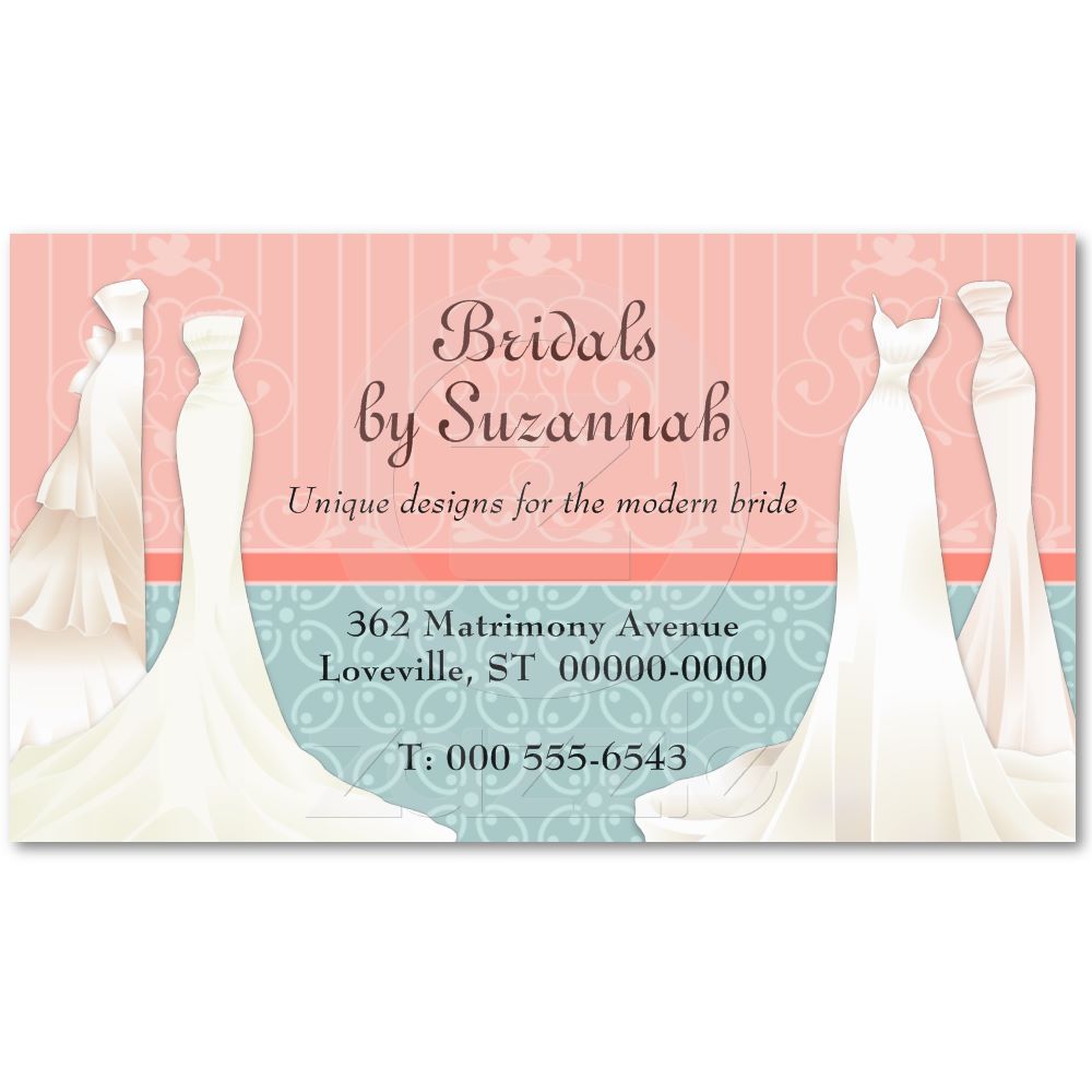 bridal business cards 1