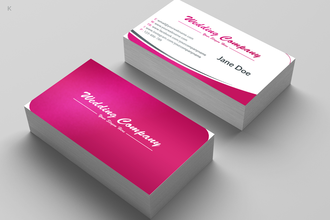 bridal business cards 2