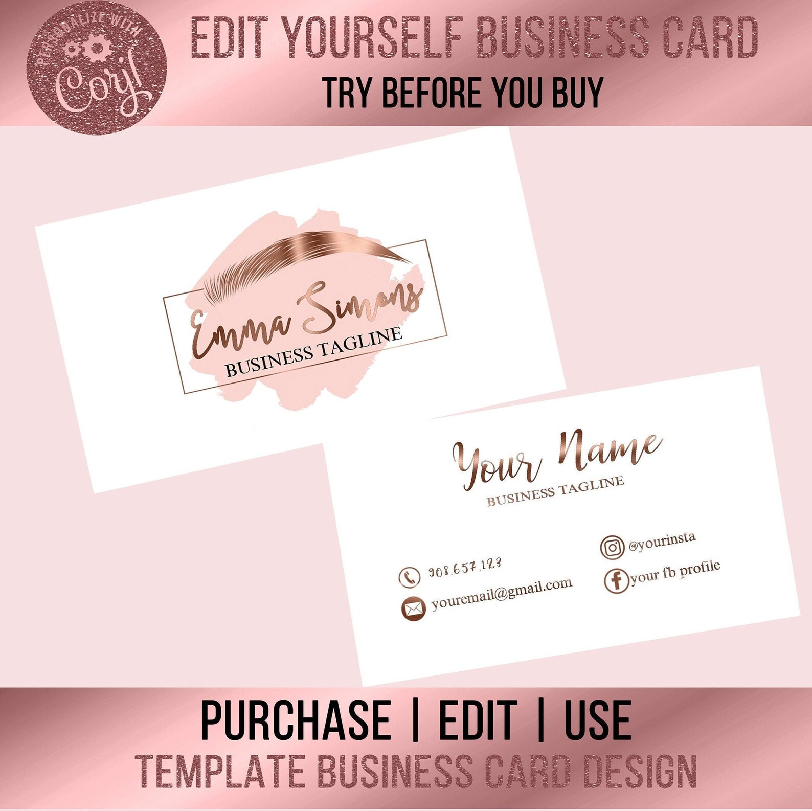 brow business cards 2