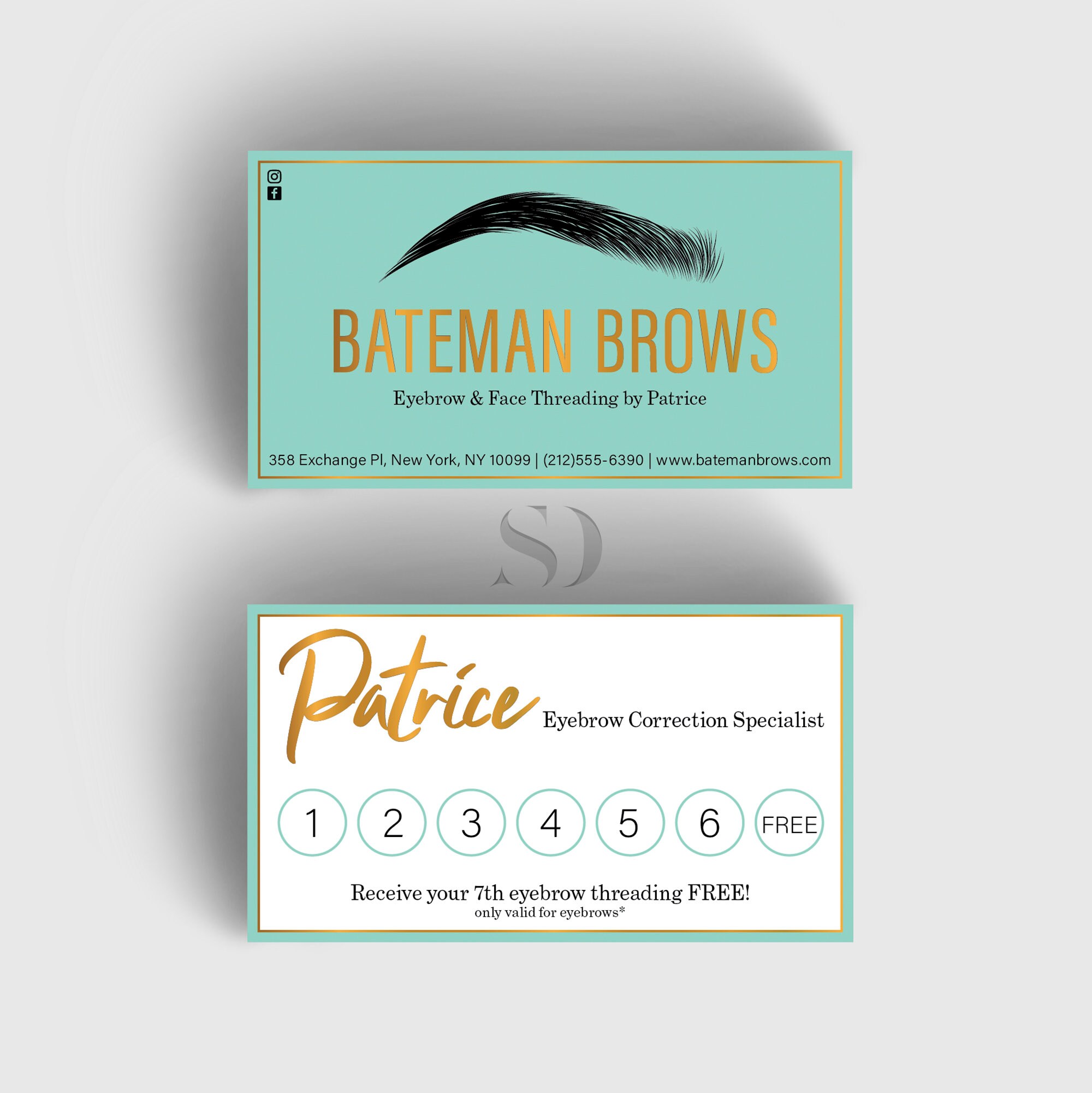 brow business cards 3