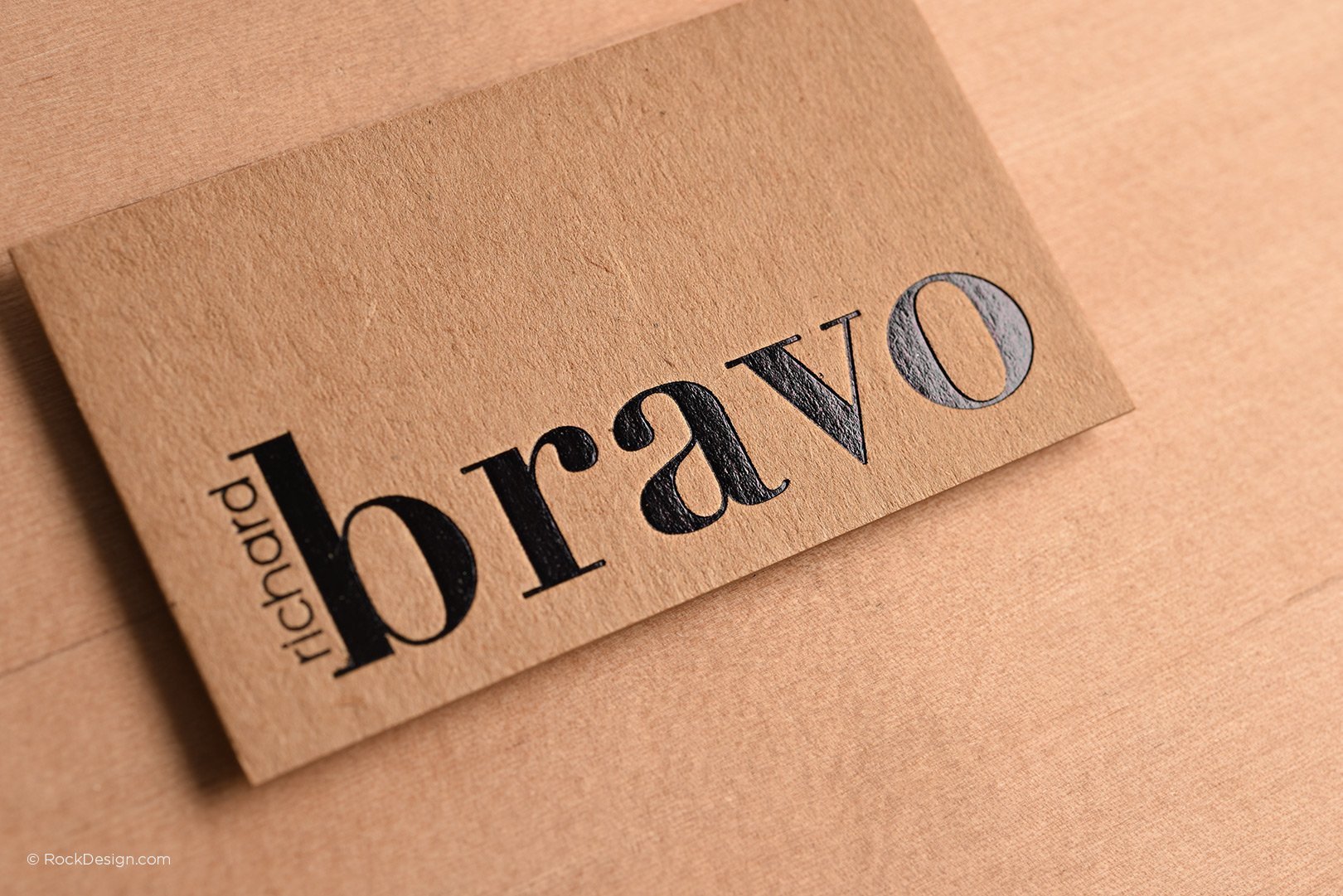 brown business cards 2