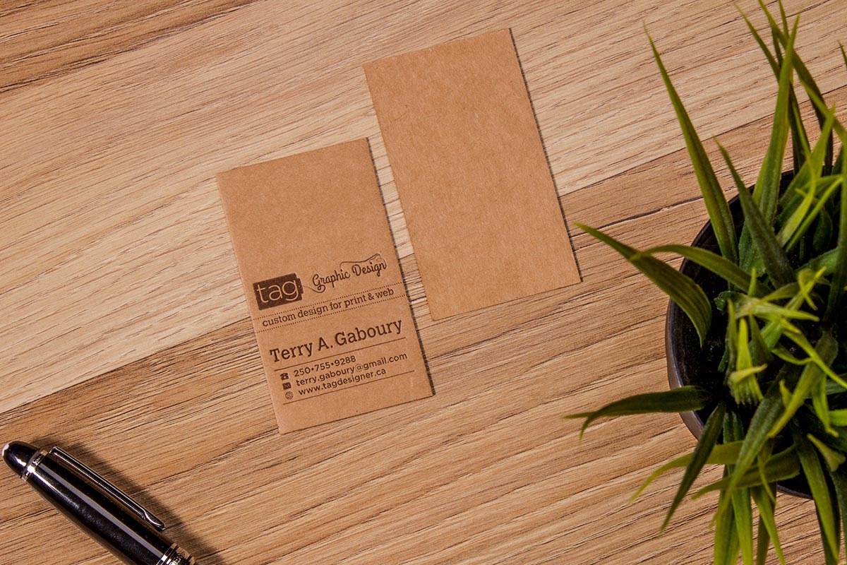 brown kraft business cards 5