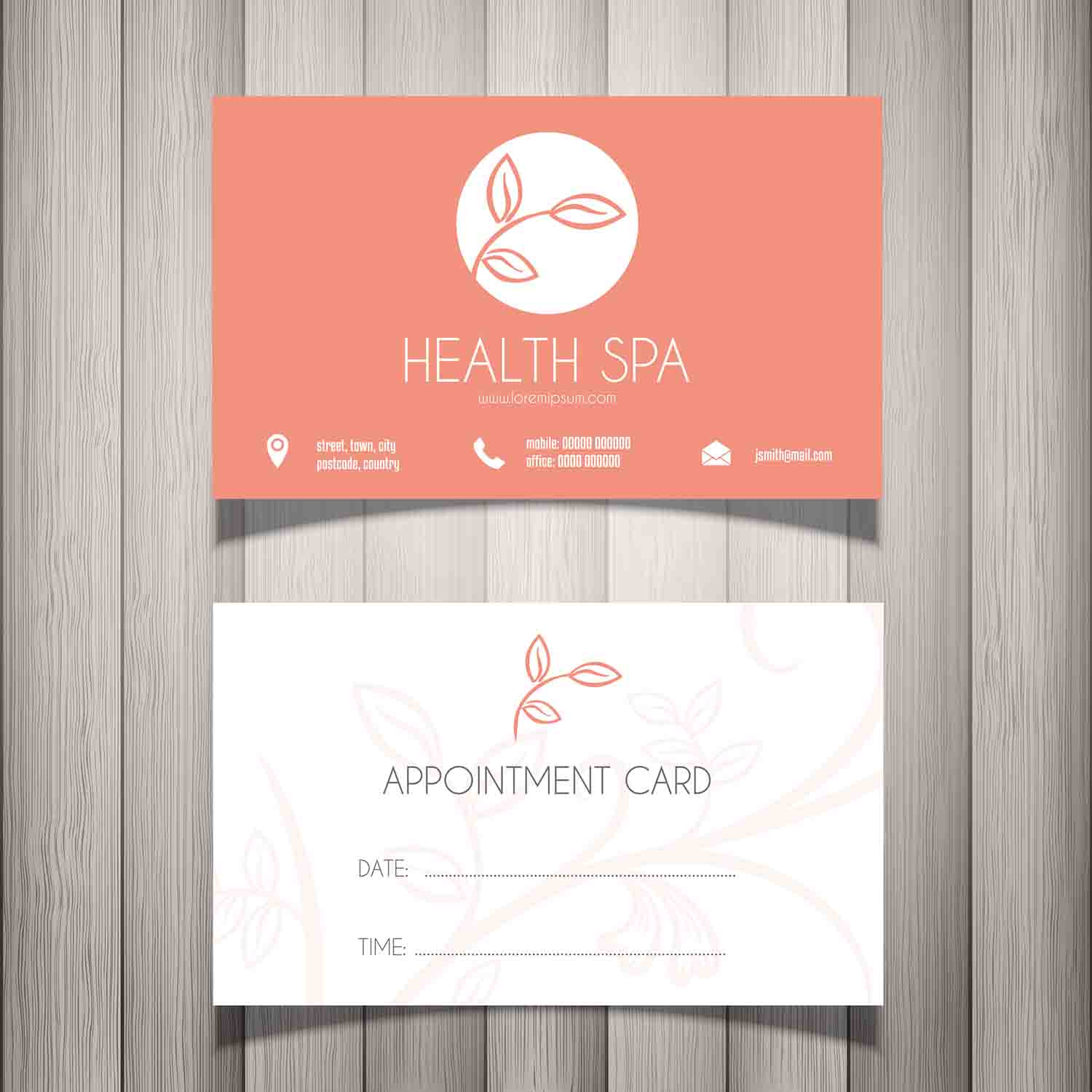 business appointment cards 2 2