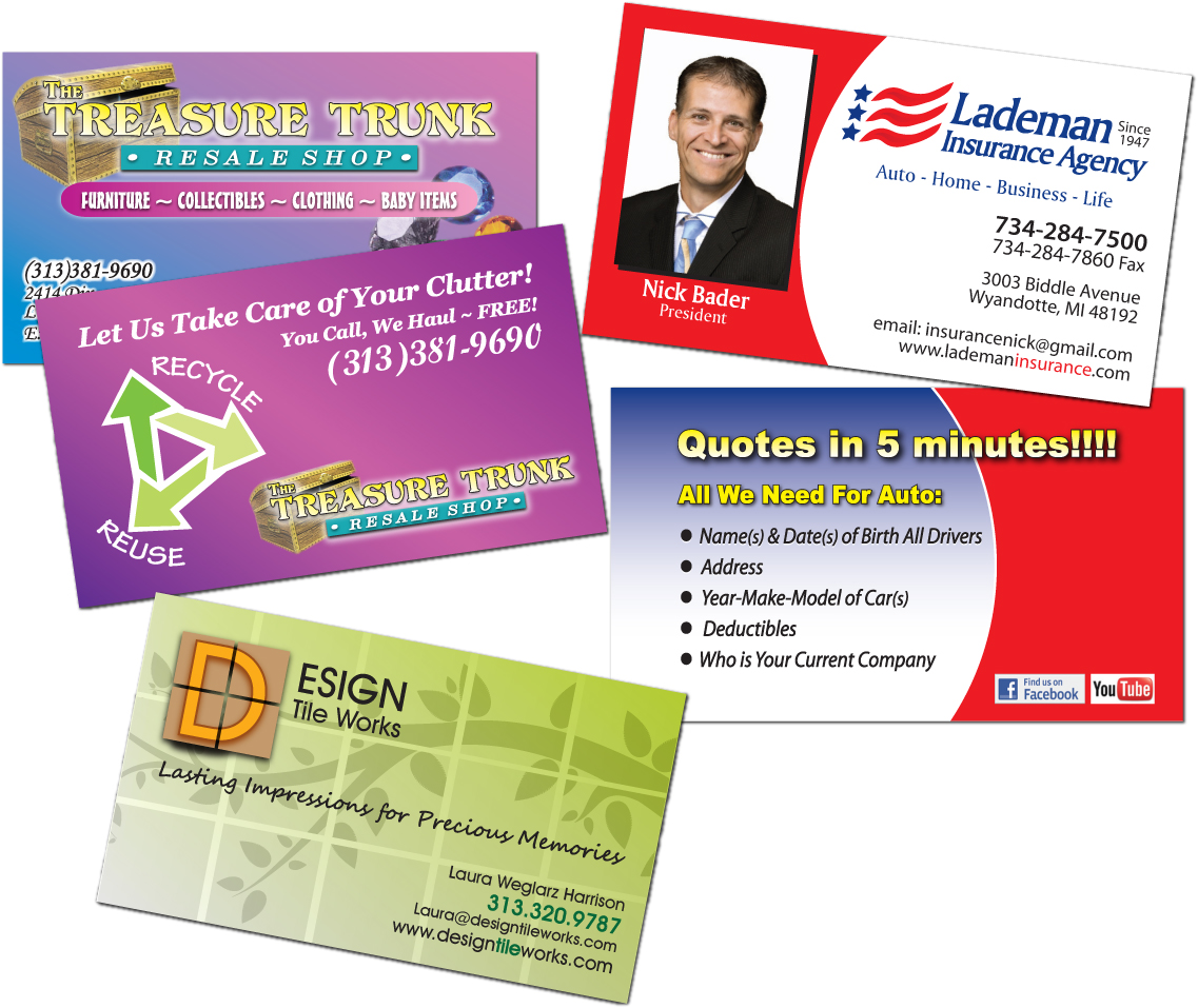 business cards advertising 2
