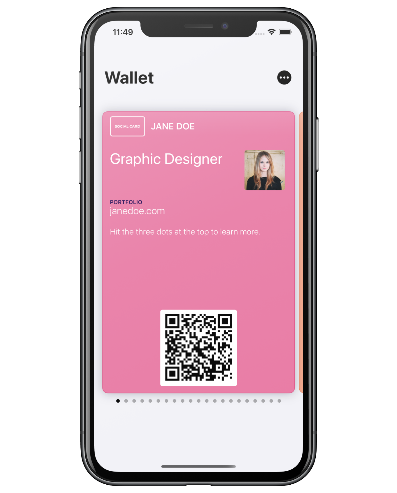 business cards apple wallet 3