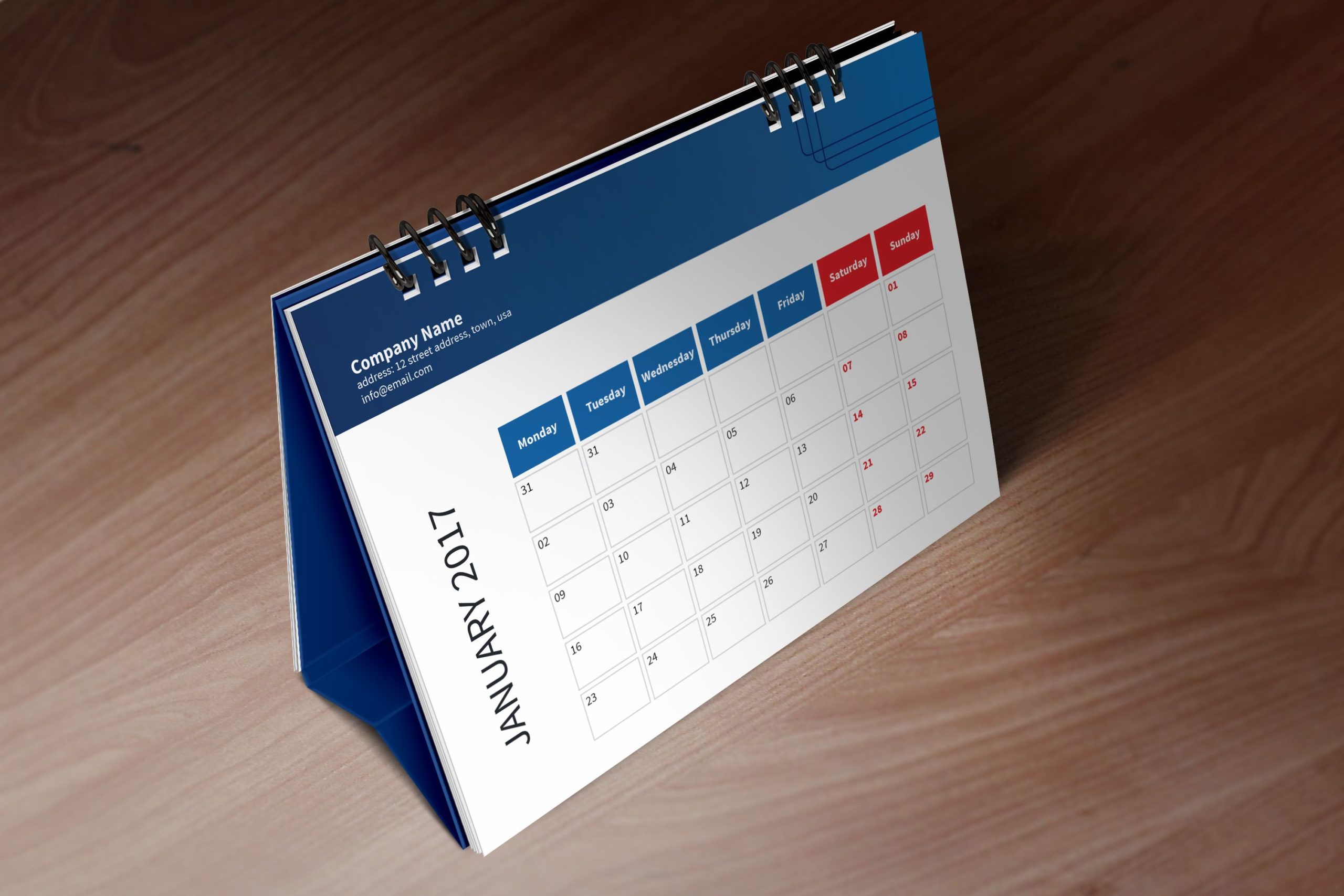 business cards calendars 1