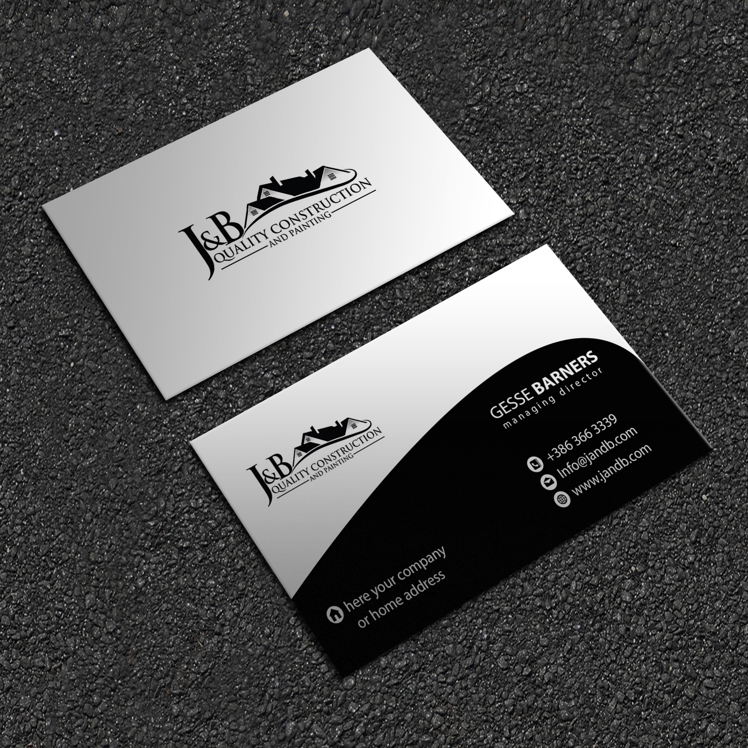 business cards construction 6