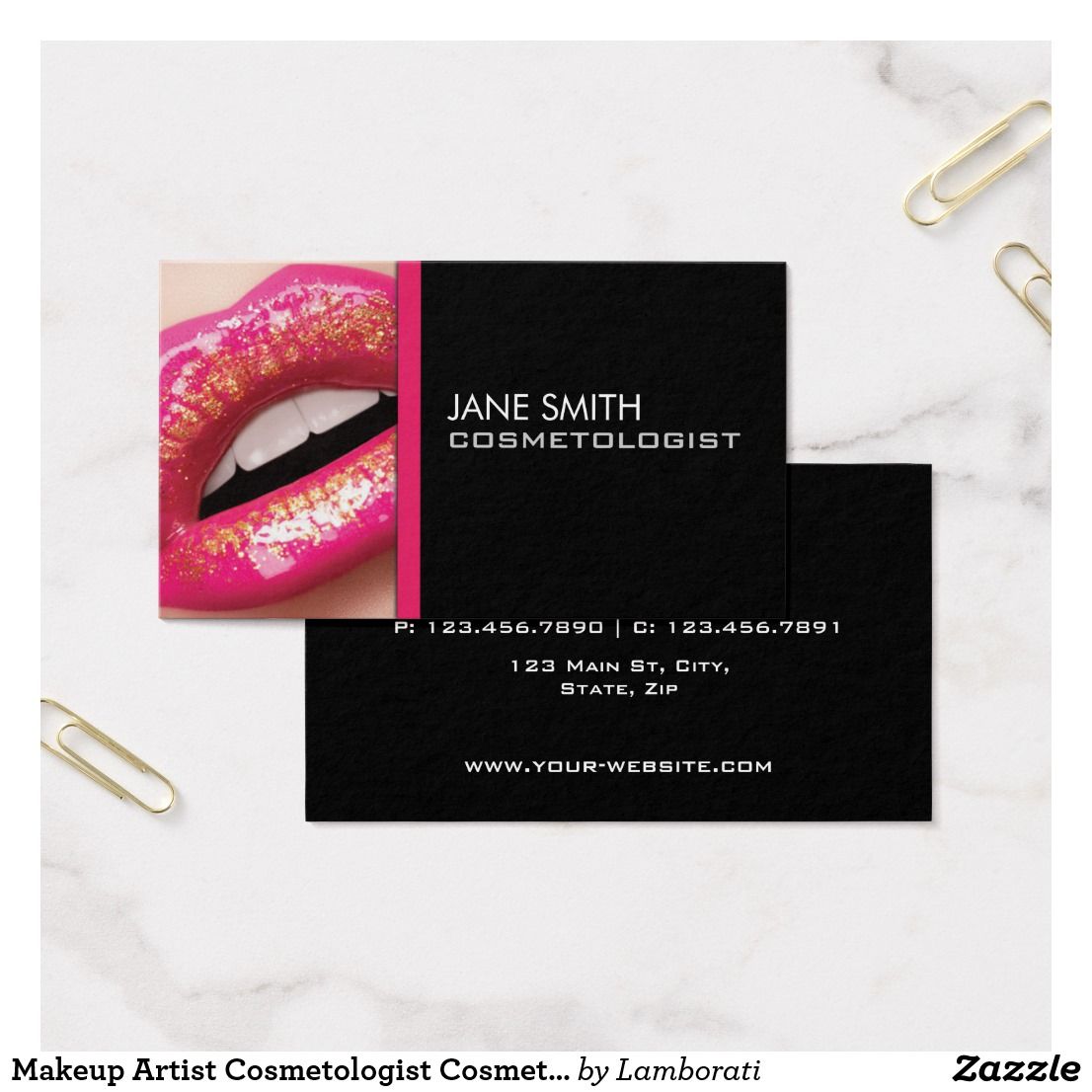 business cards cosmetology 1