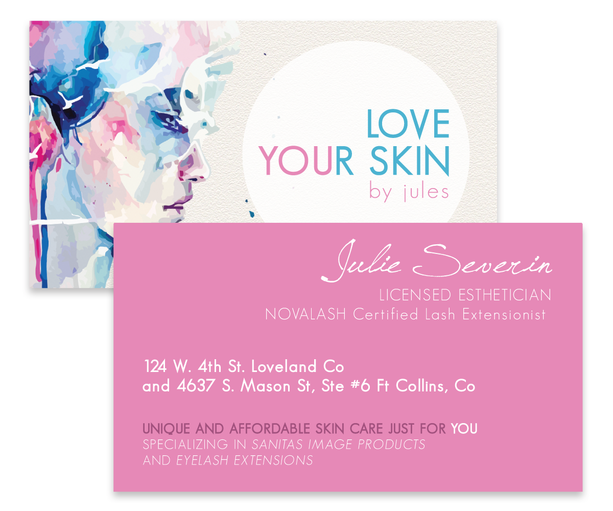 business cards esthetician 6