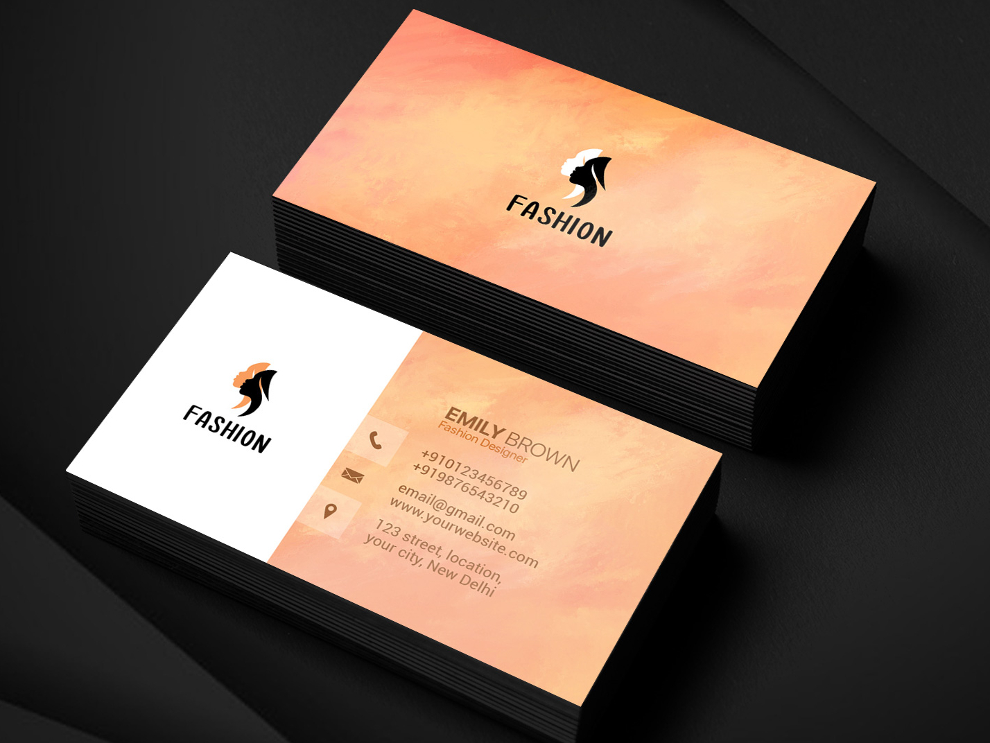 business cards fashion 3