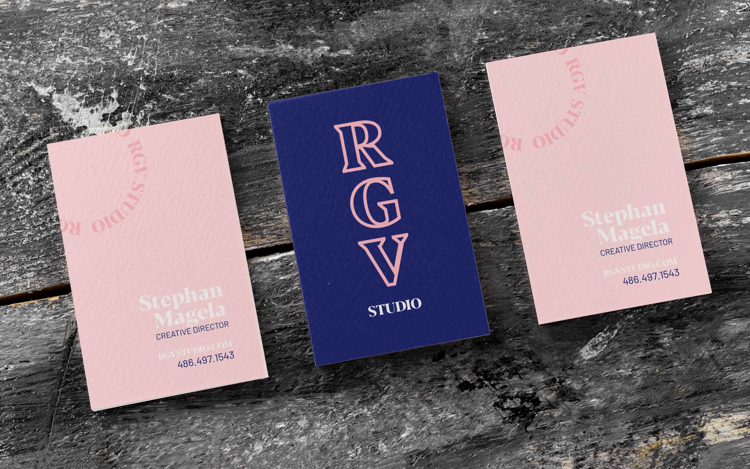 business cards font 3