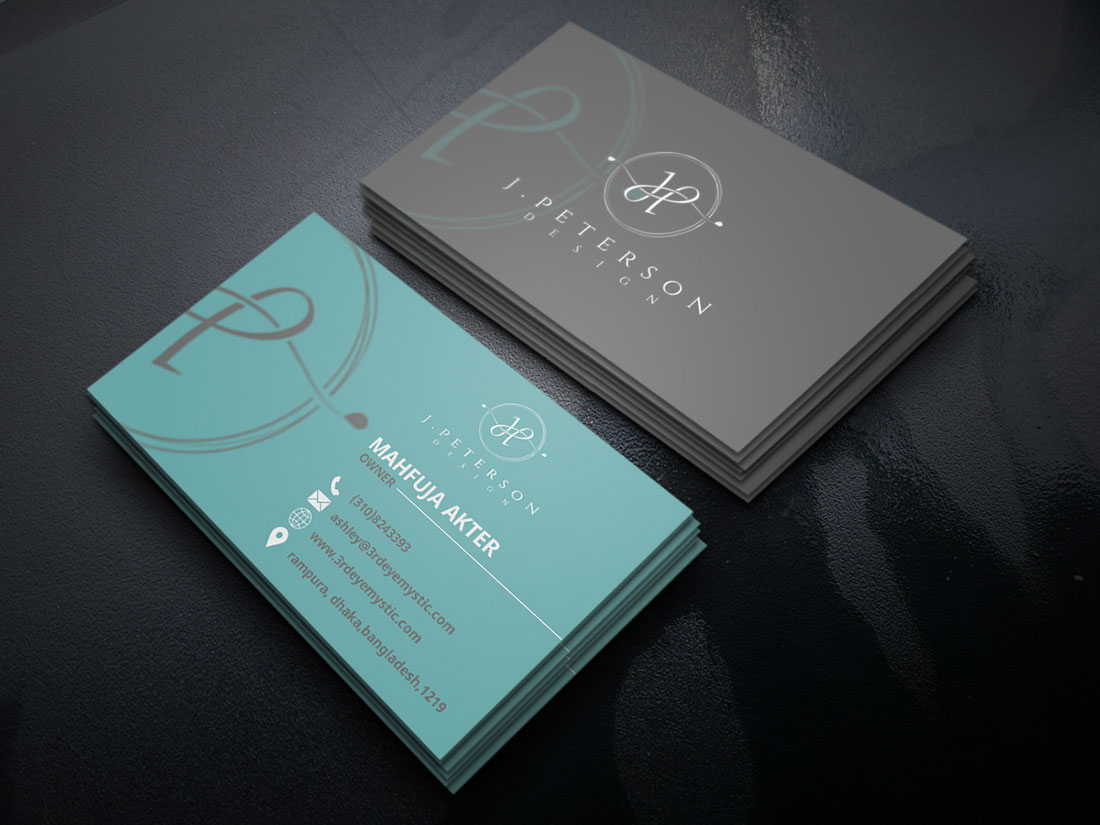 business cards font 6