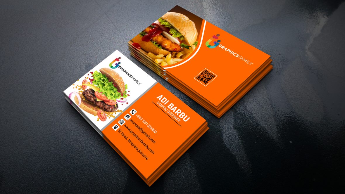 business cards food 2