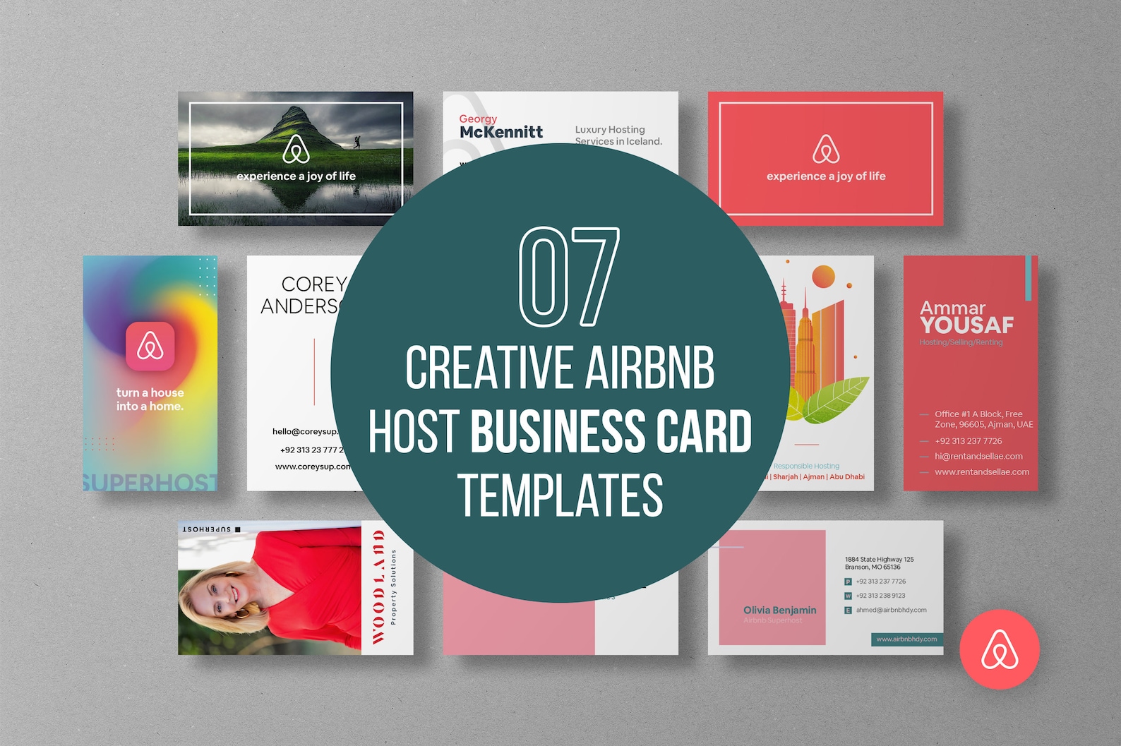 business cards for airbnb 1