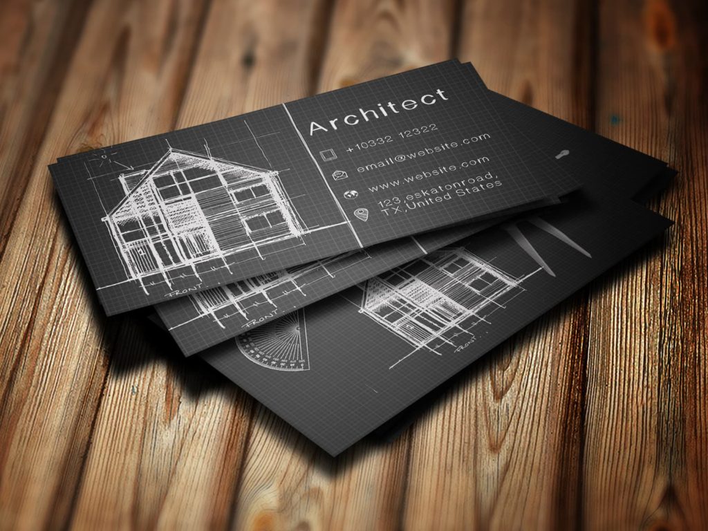 business cards for architects 1
