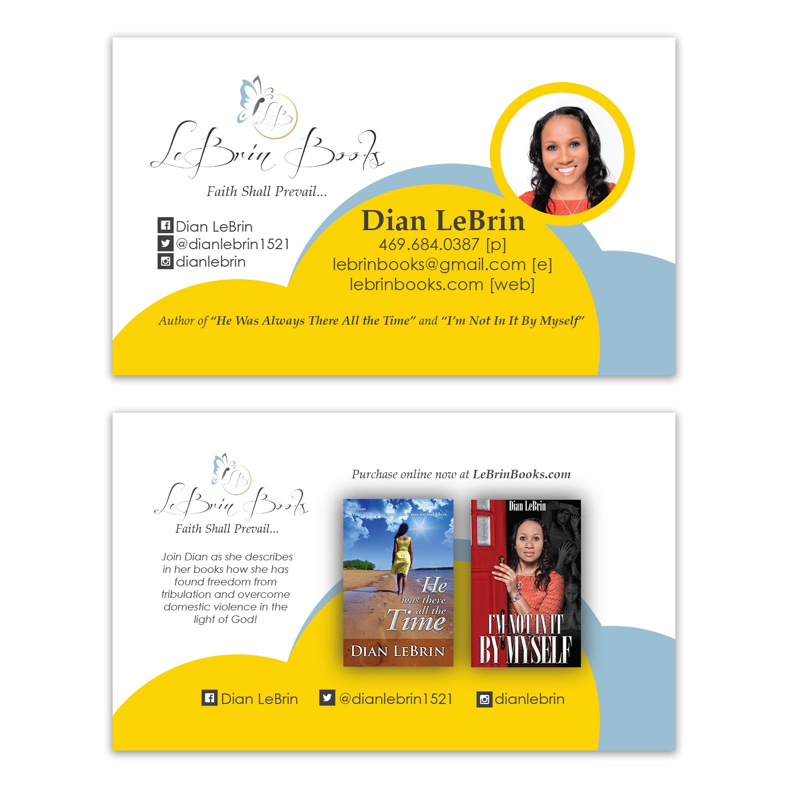 business cards for authors 2