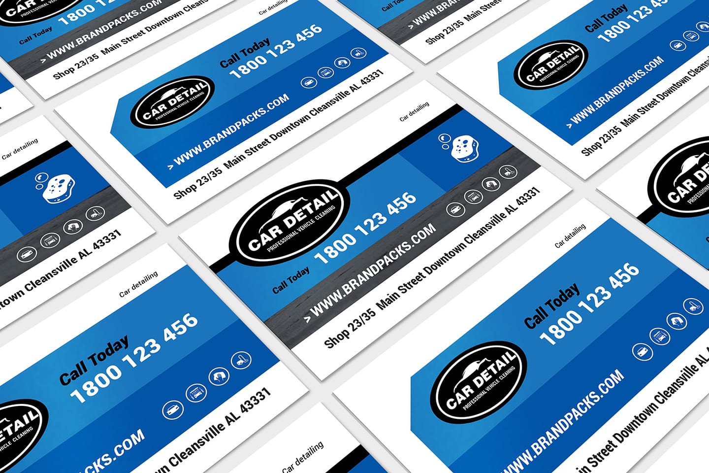 business cards for car detailing 5