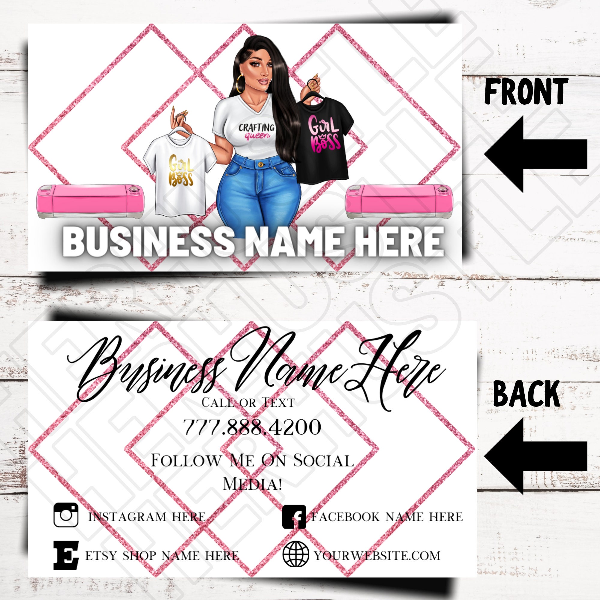 business cards for crafters 1