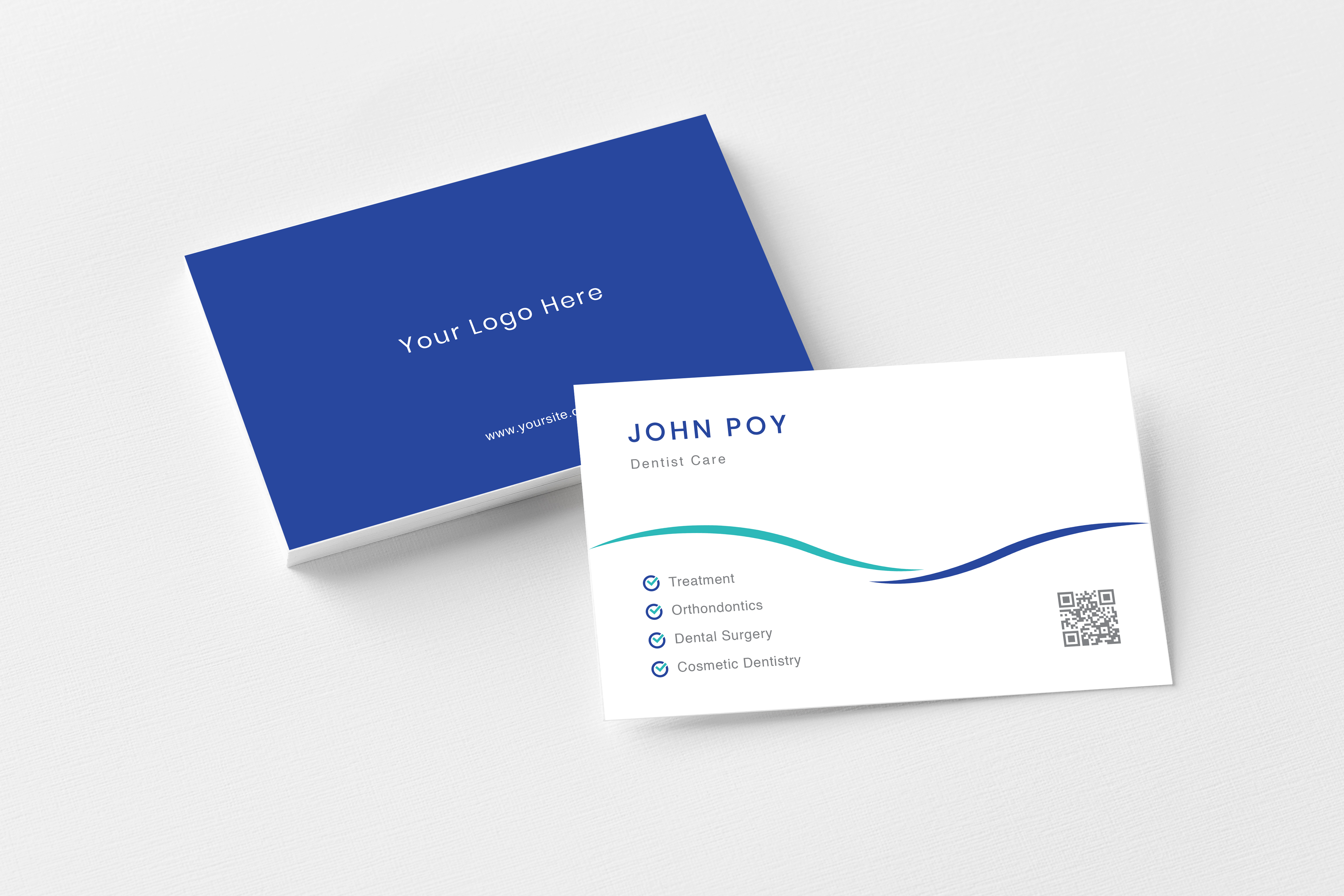 business cards for dentists 2