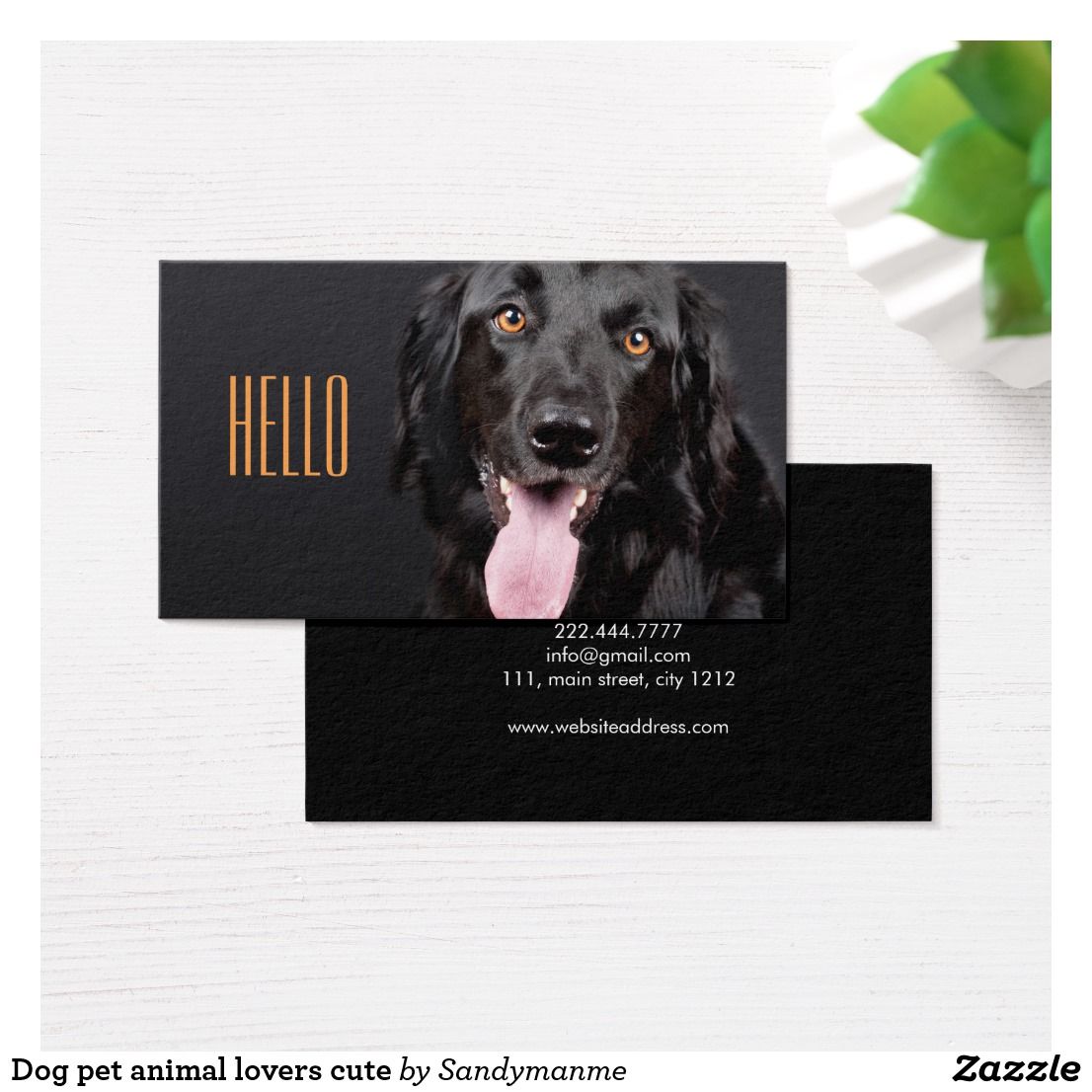 business cards for dogs 1