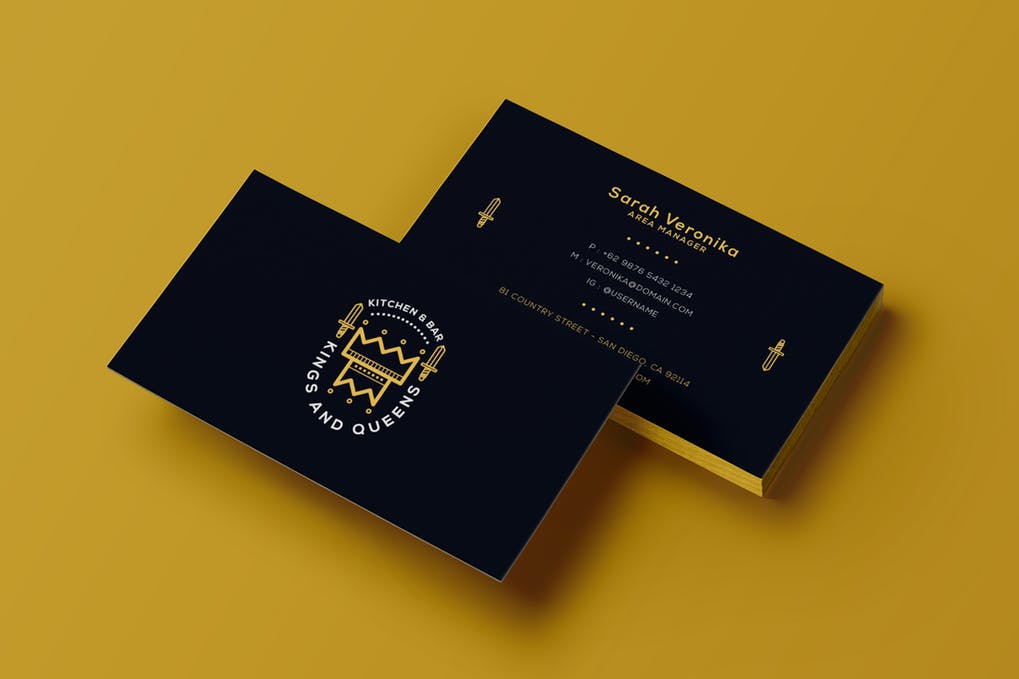 business cards for event planners 2