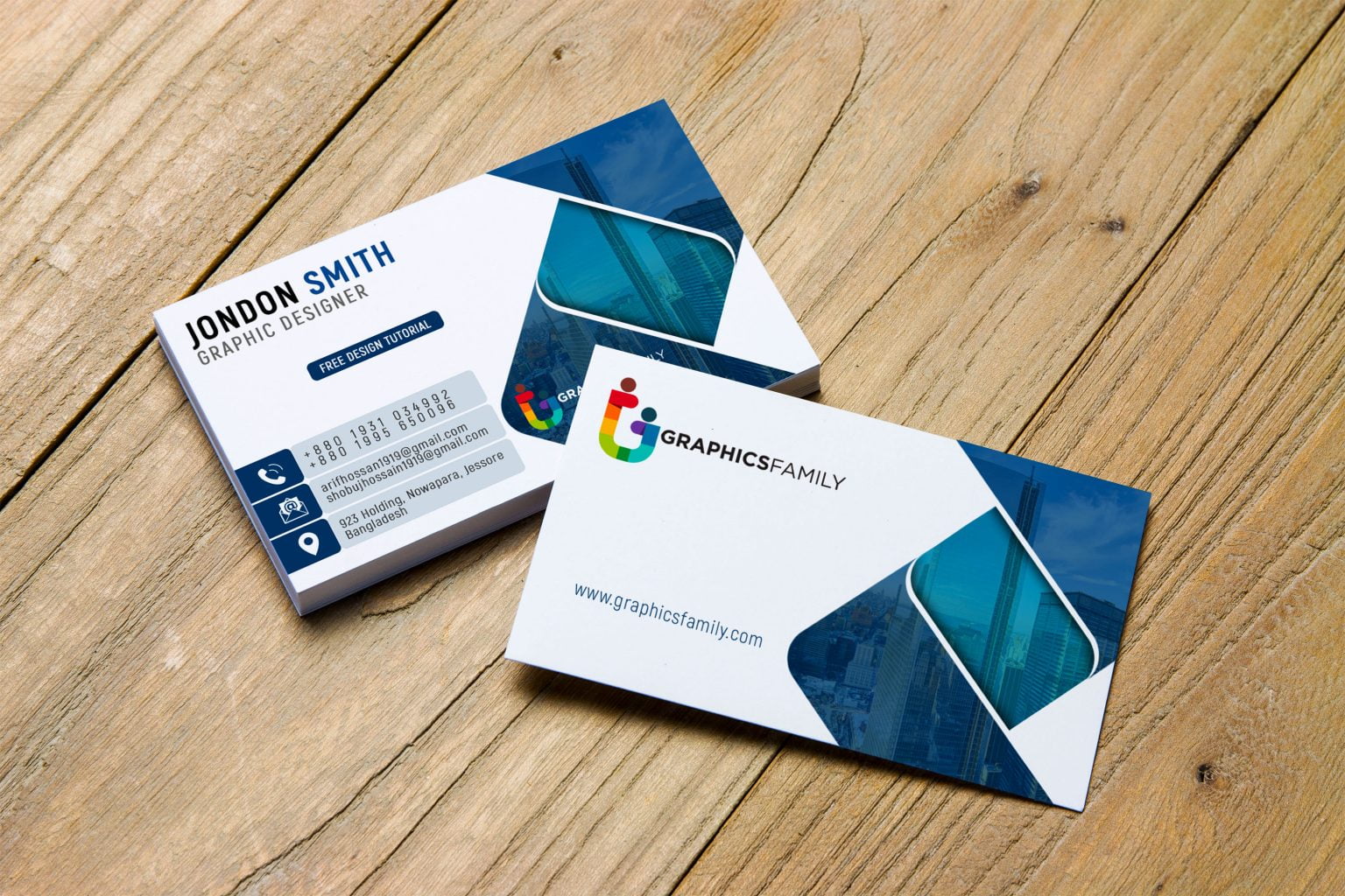business cards for graphic designers 2
