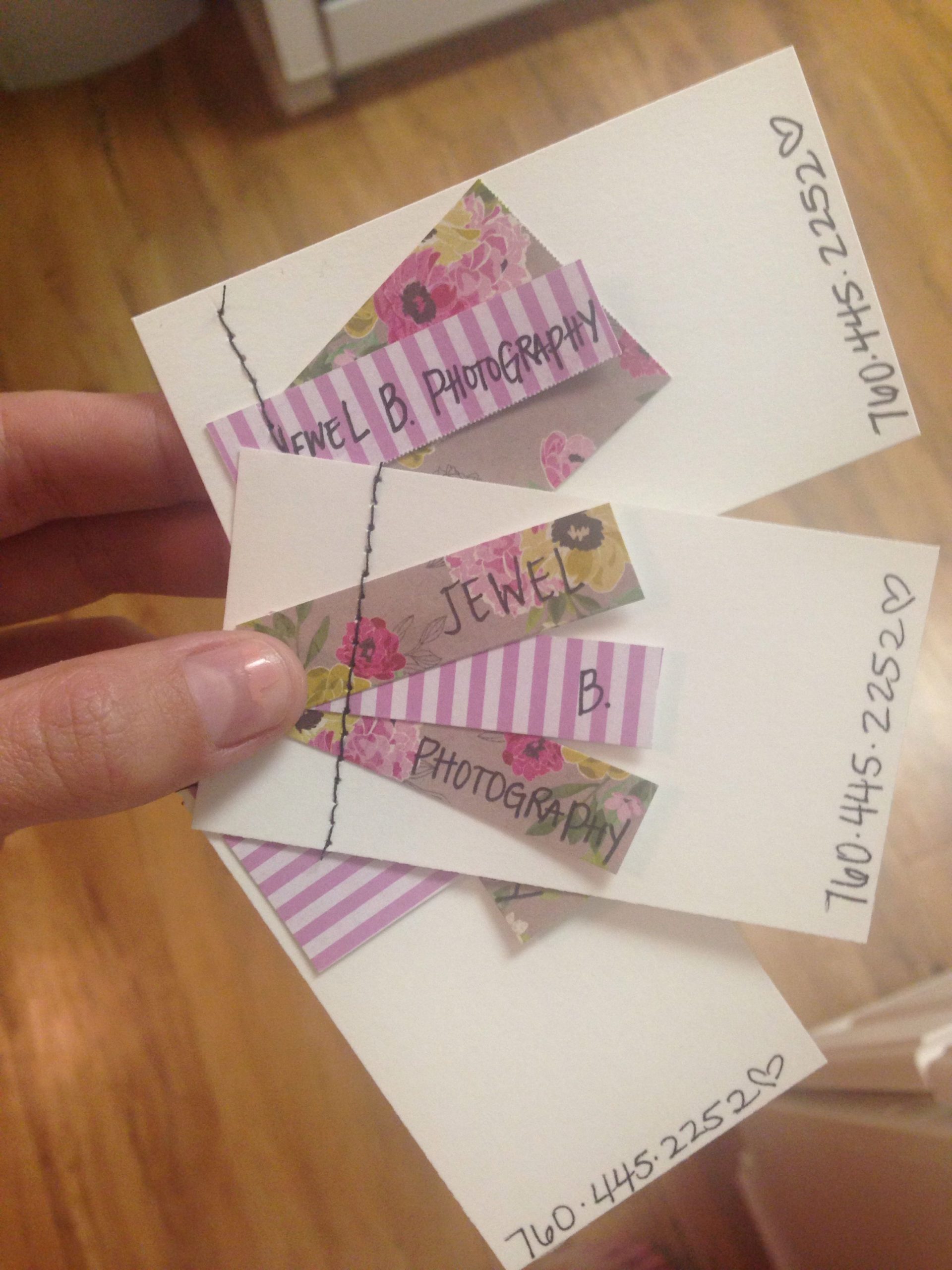 business cards for handmade crafts 3