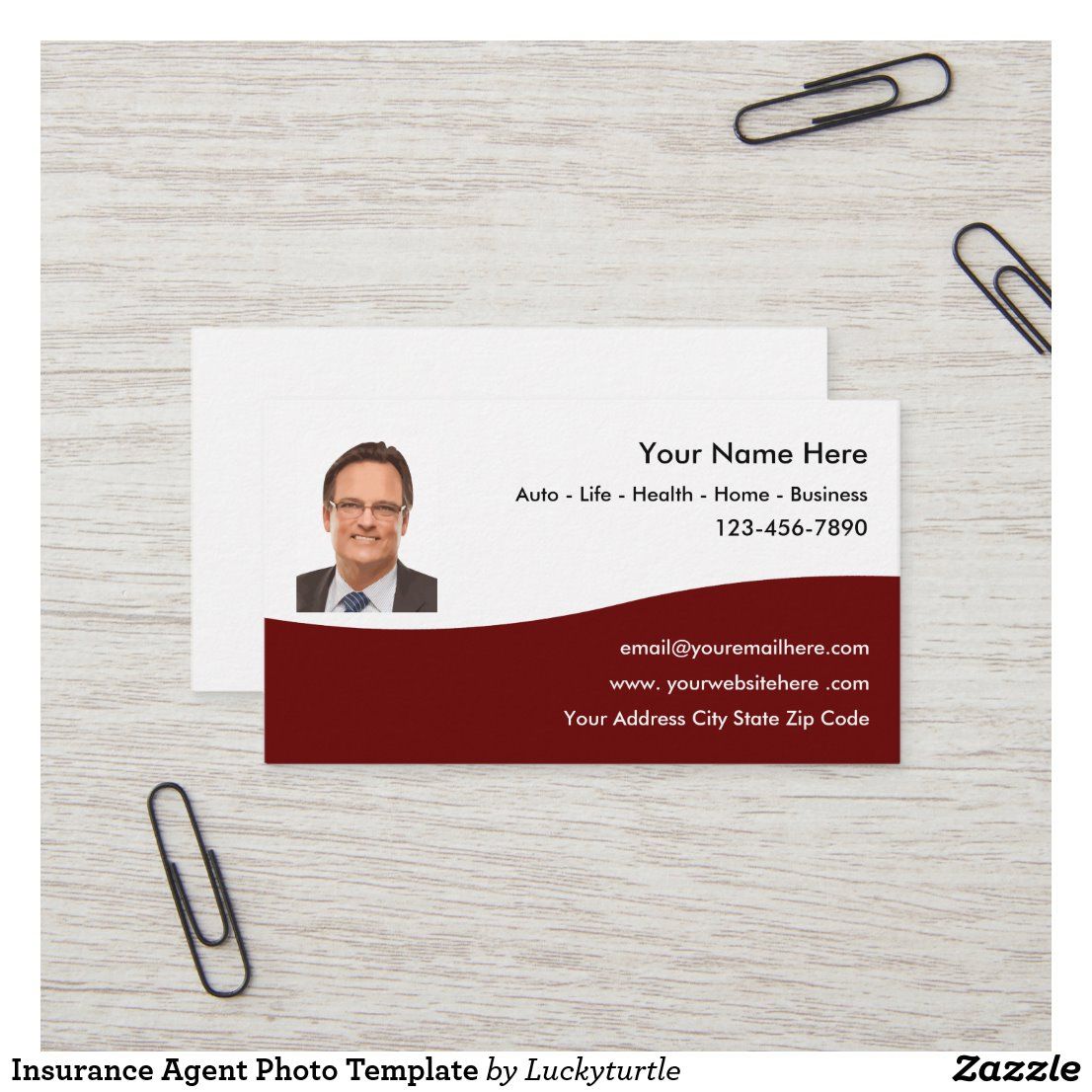 business cards for insurance agents 2