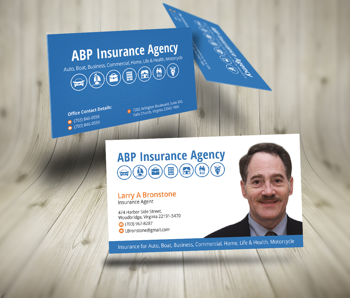 business cards for life insurance agents 1
