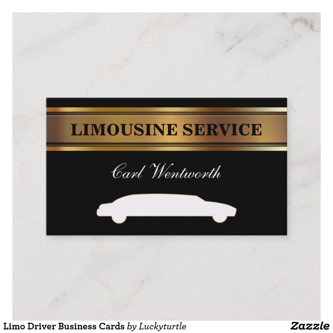 business cards for limousine service 2
