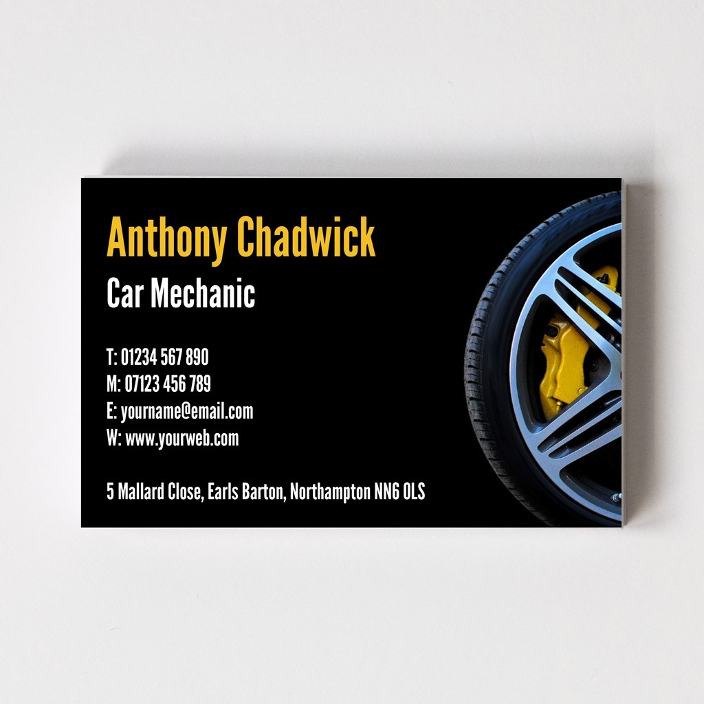 business cards for mechanics 1