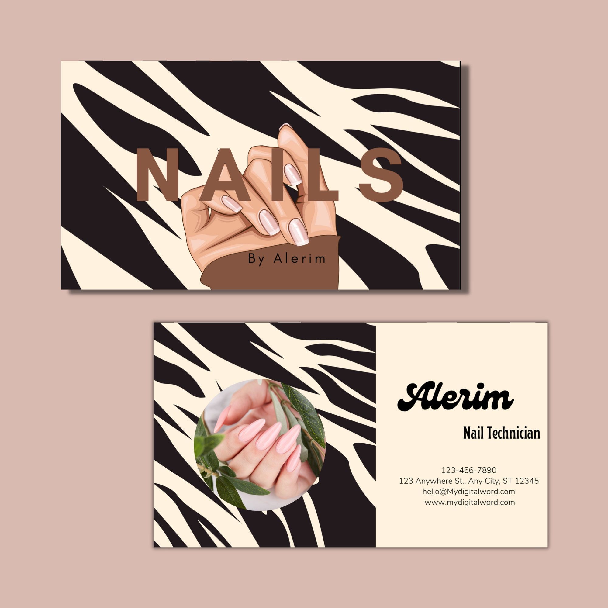 business cards for nail techs 5