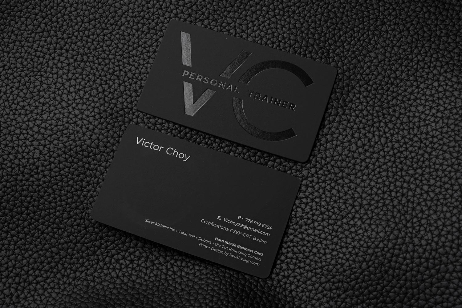 business cards for personal trainer 2