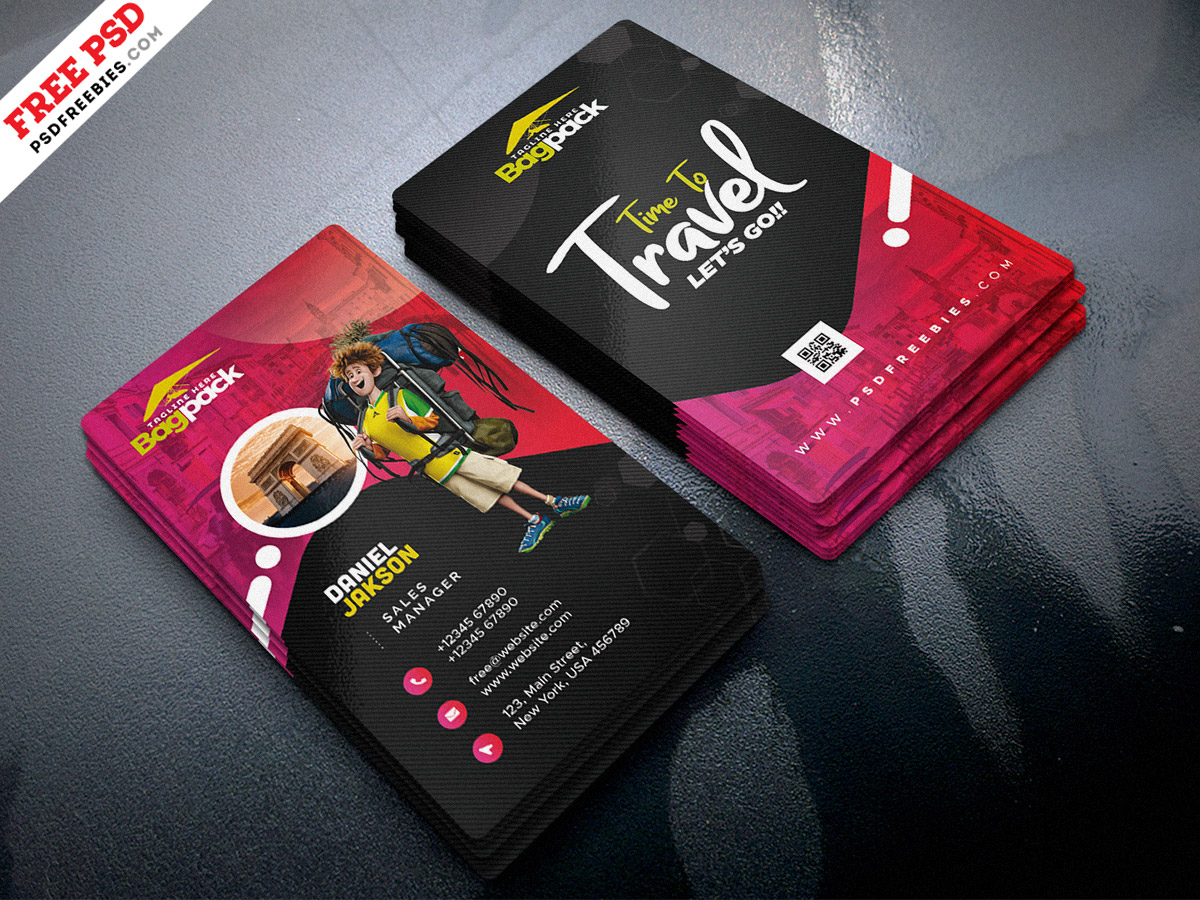 business cards for travel agents 2