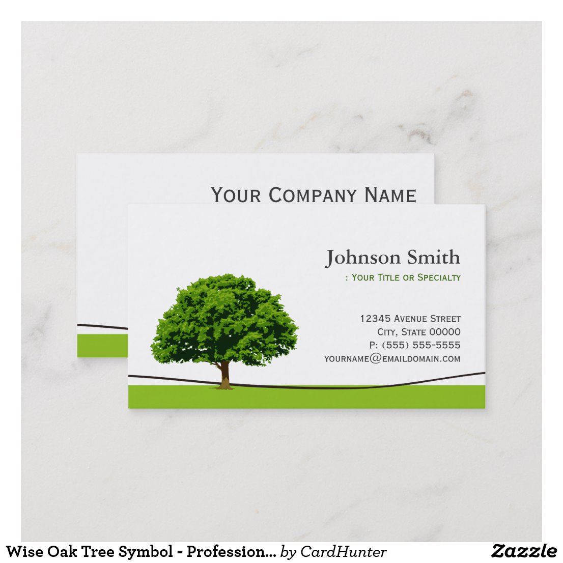 business cards for tree service 3