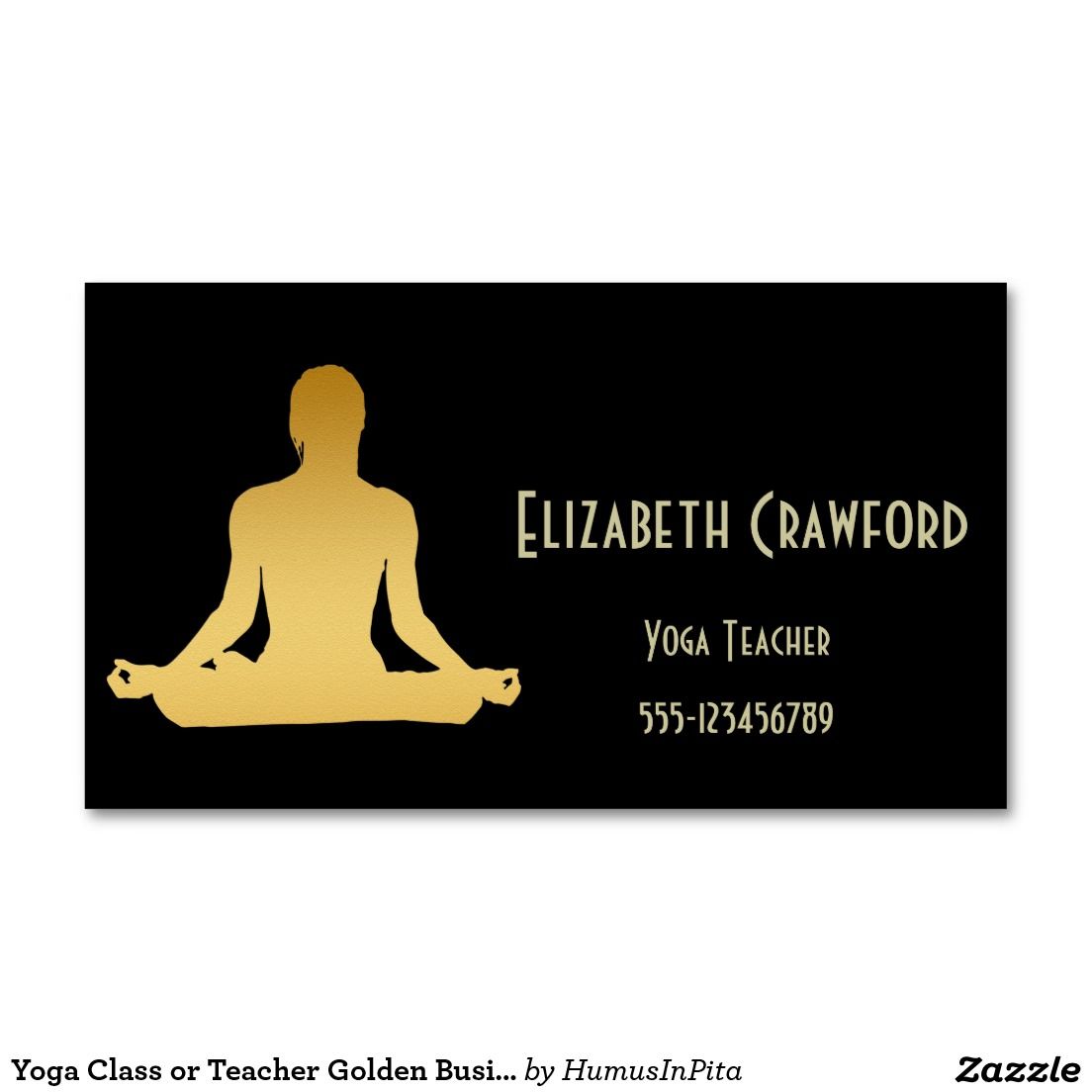 business cards for yoga teachers 3